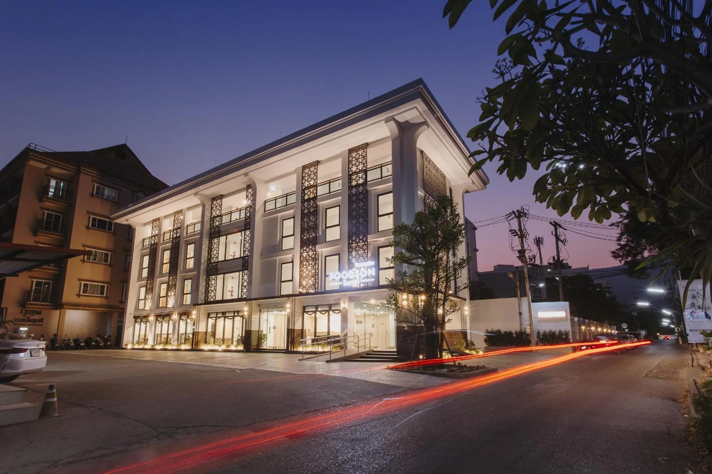 Property building in Poodson Hotel Chiangmai