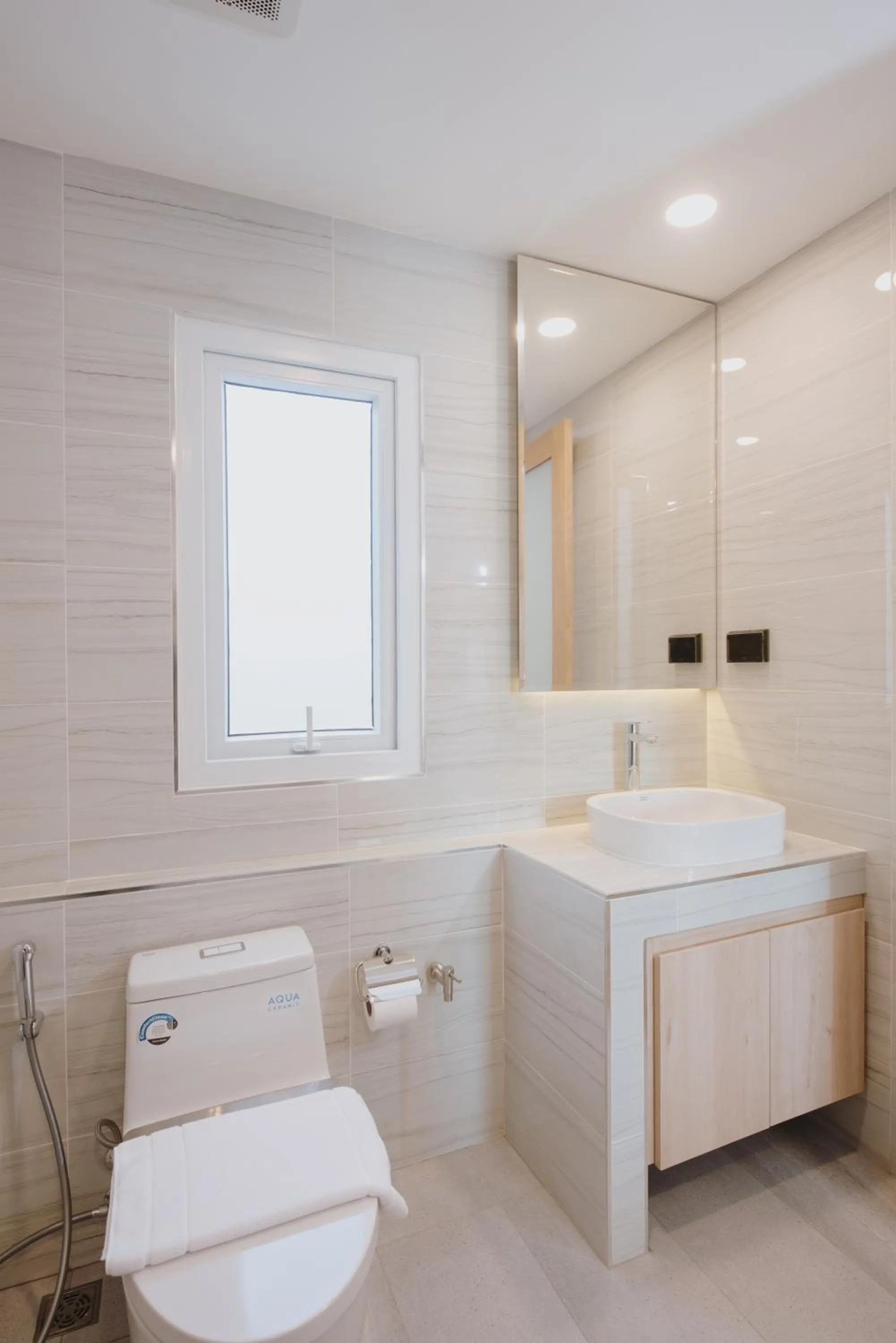 Bathroom in Poodson Hotel Chiangmai