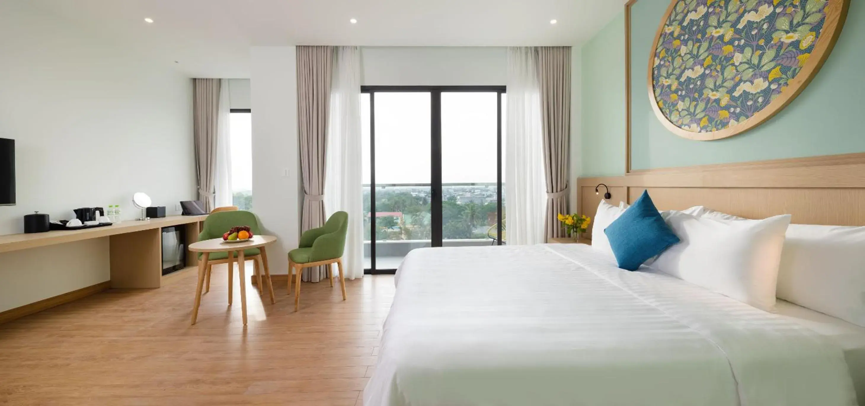 Photo of the whole room, Bed in Hoan My Resort - Ninh Chu Photo of the whole room, Bed in Hoan My Resort - Ninh Chu