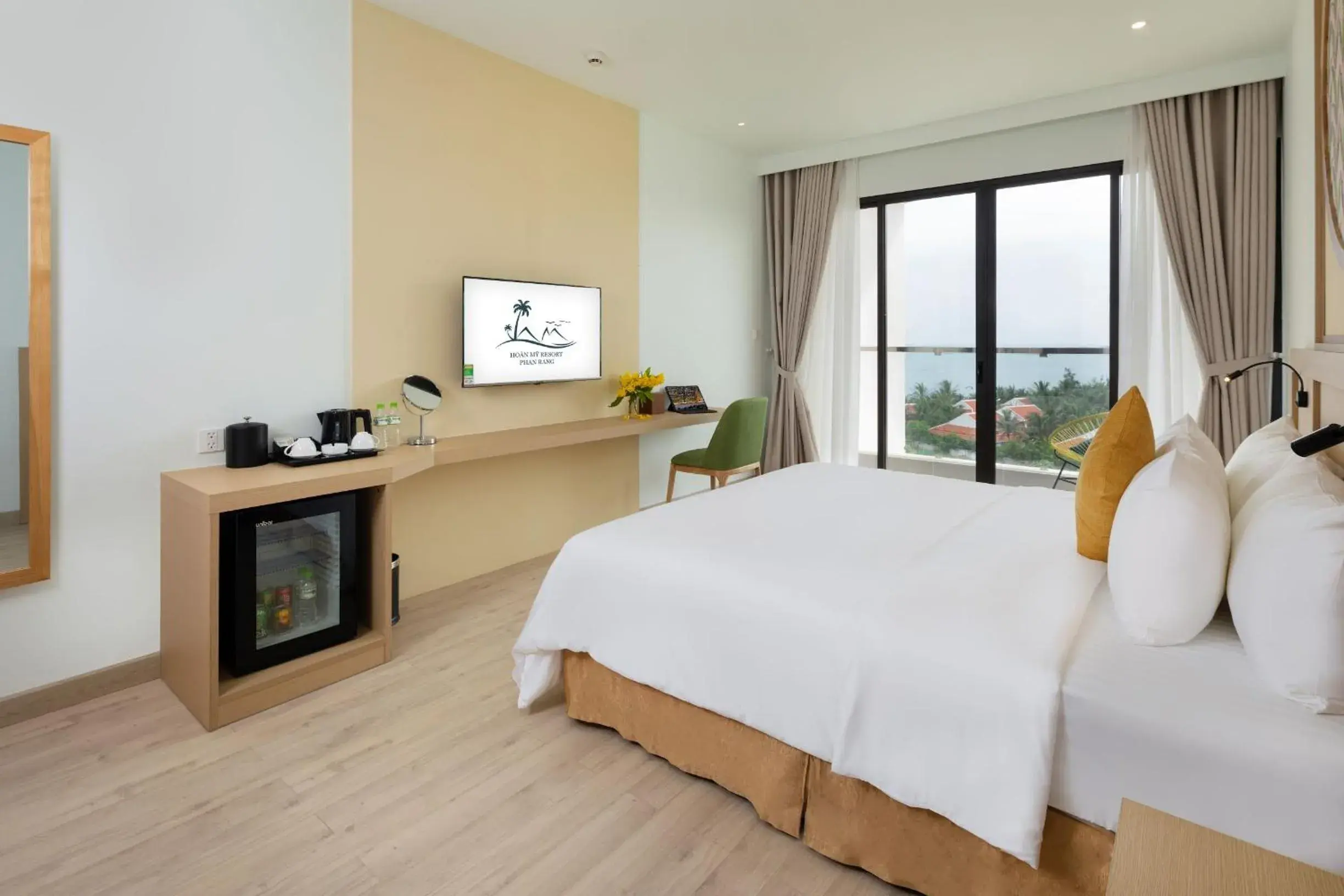View (from property/room), Bed in Hoan My Resort - Ninh Chu View (from property/room), Bed in Hoan My Resort - Ninh Chu