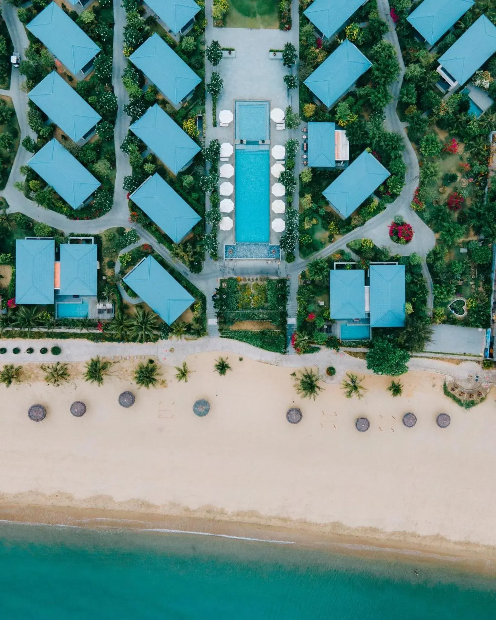 Bird's eye view in Hoan My Resort - Ninh Chu Bird's eye view in Hoan My Resort - Ninh Chu