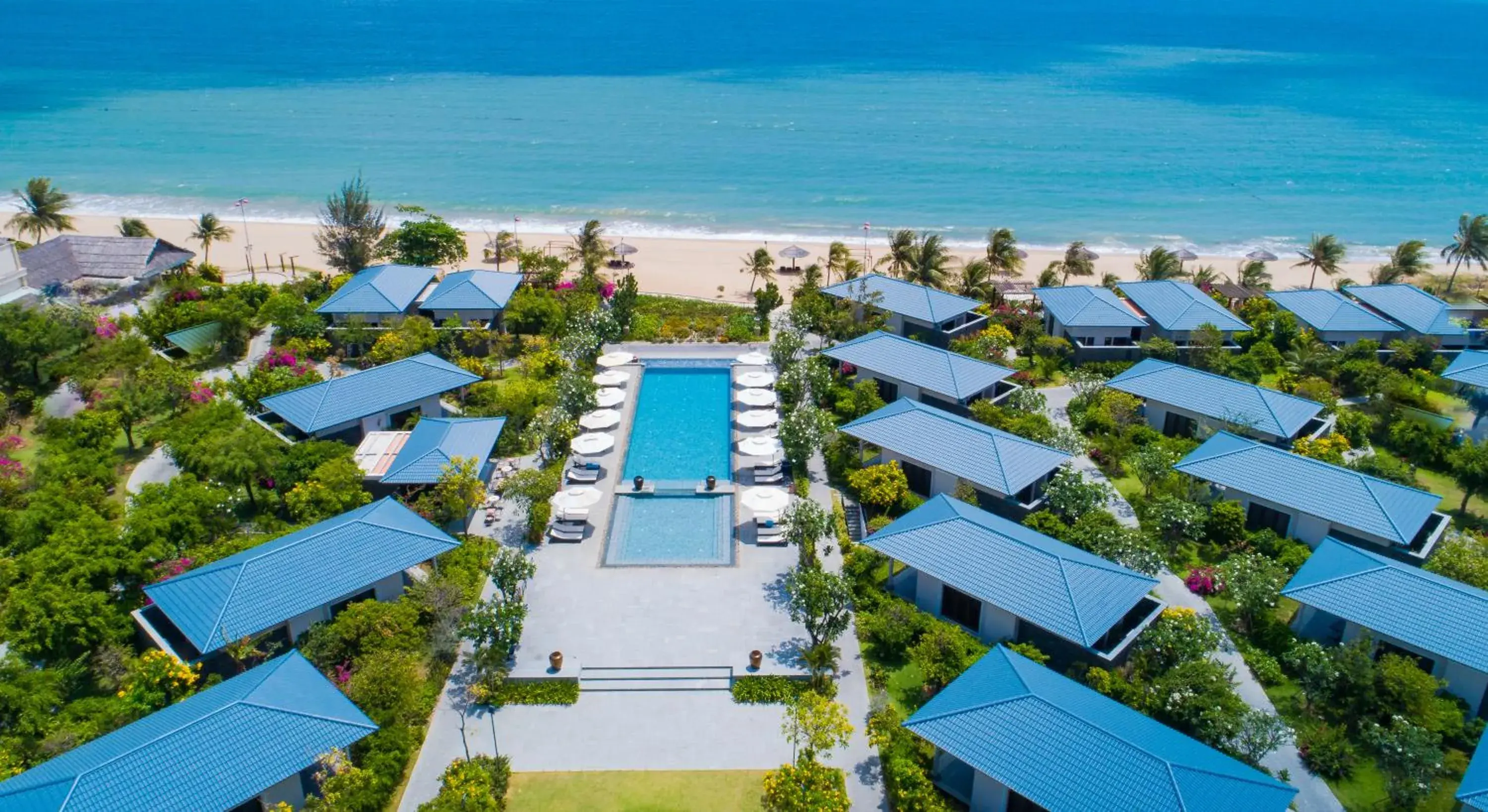 Bird's eye view in Hoan My Resort - Ninh Chu Bird's eye view in Hoan My Resort - Ninh Chu