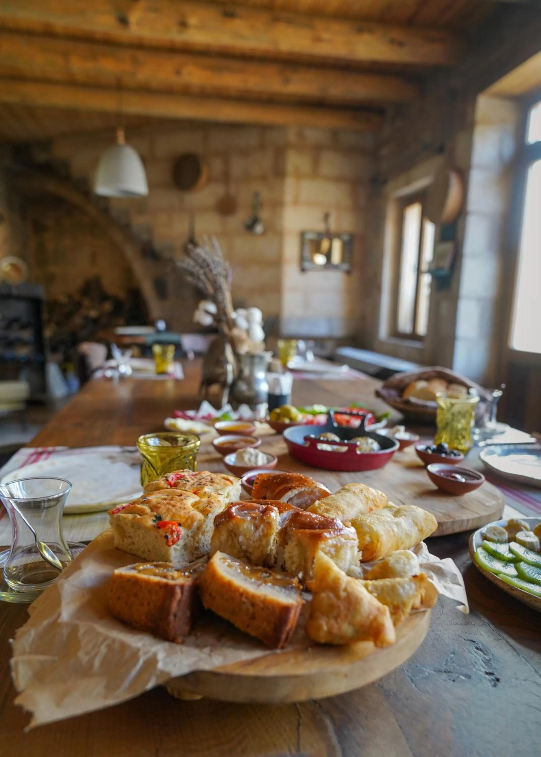 Breakfast in Doda Artisanal Cave Hotel 14 Plus