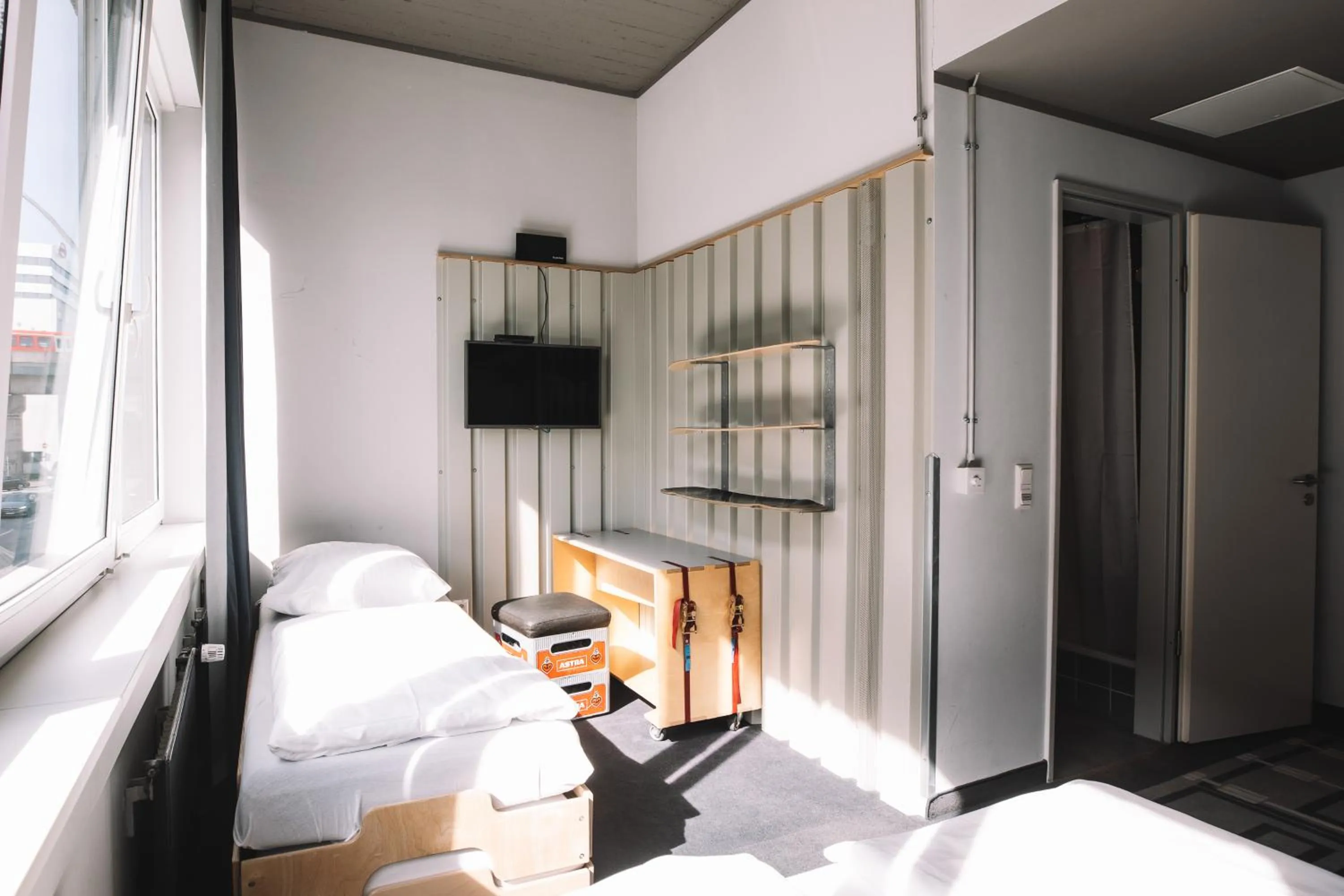 Photo of the whole room, Bed in Superbude Hamburg St Georg