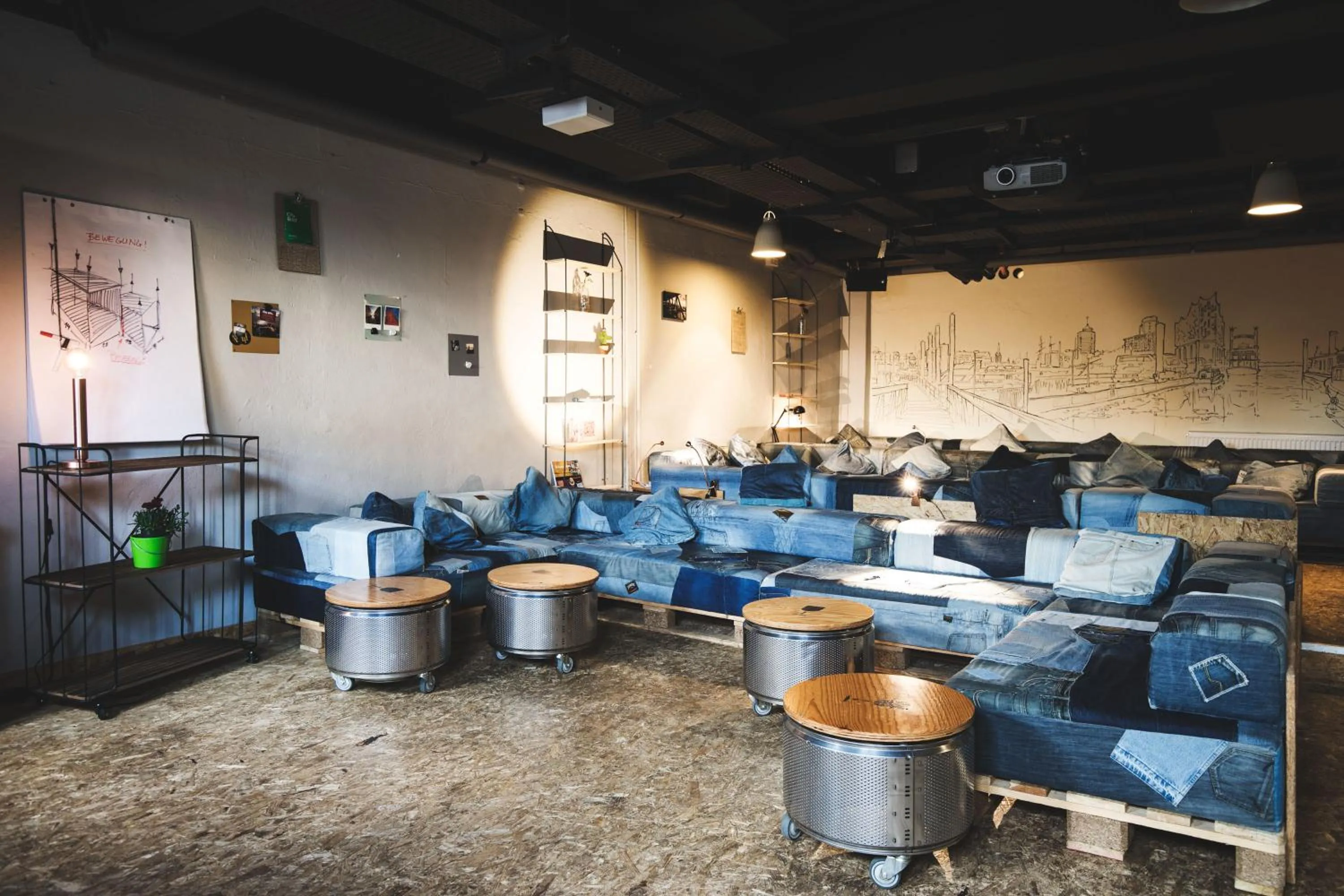 Game Room in Superbude Hamburg St Georg