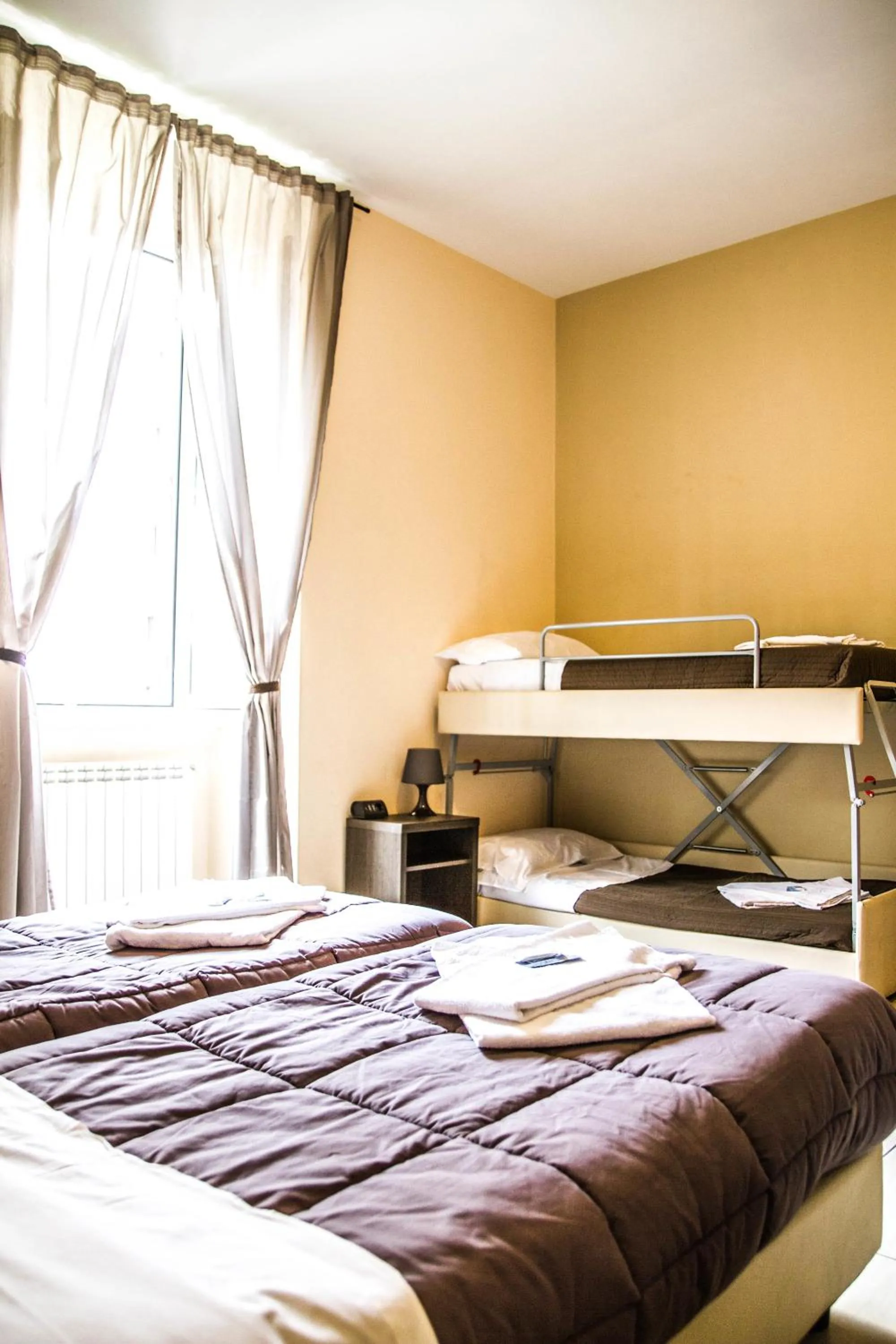 Bedroom, Bed in Mosaic Central Guest House