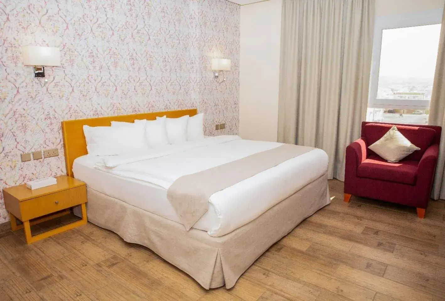 Bedroom, Bed in Sama Muscat Hotel Bedroom, Bed in Sama Muscat Hotel