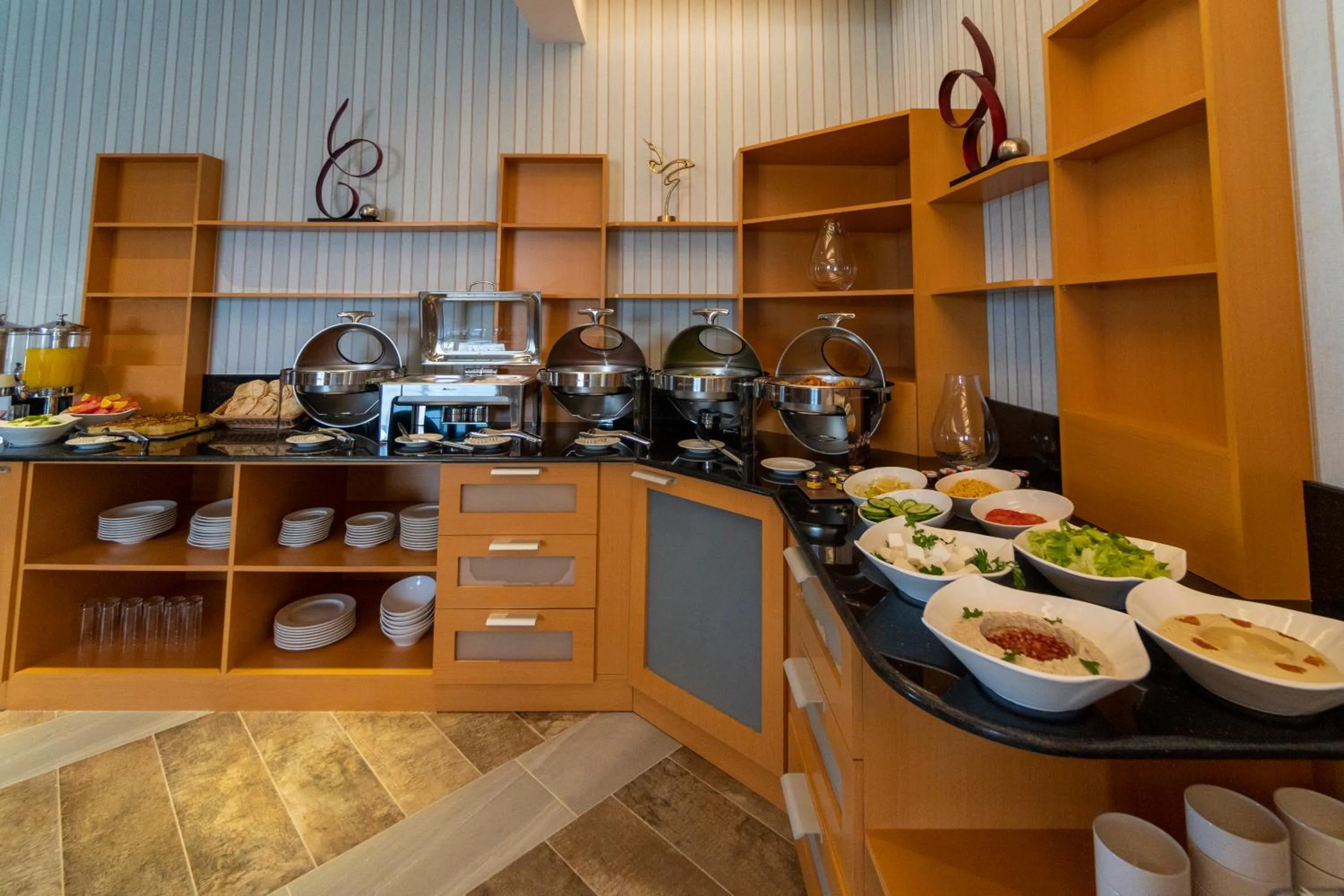 Continental breakfast in Sama Muscat Hotel