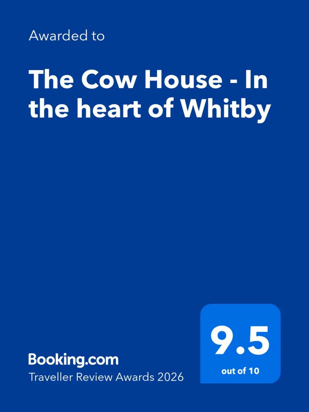 The Cow House - In the heart of Whitby
