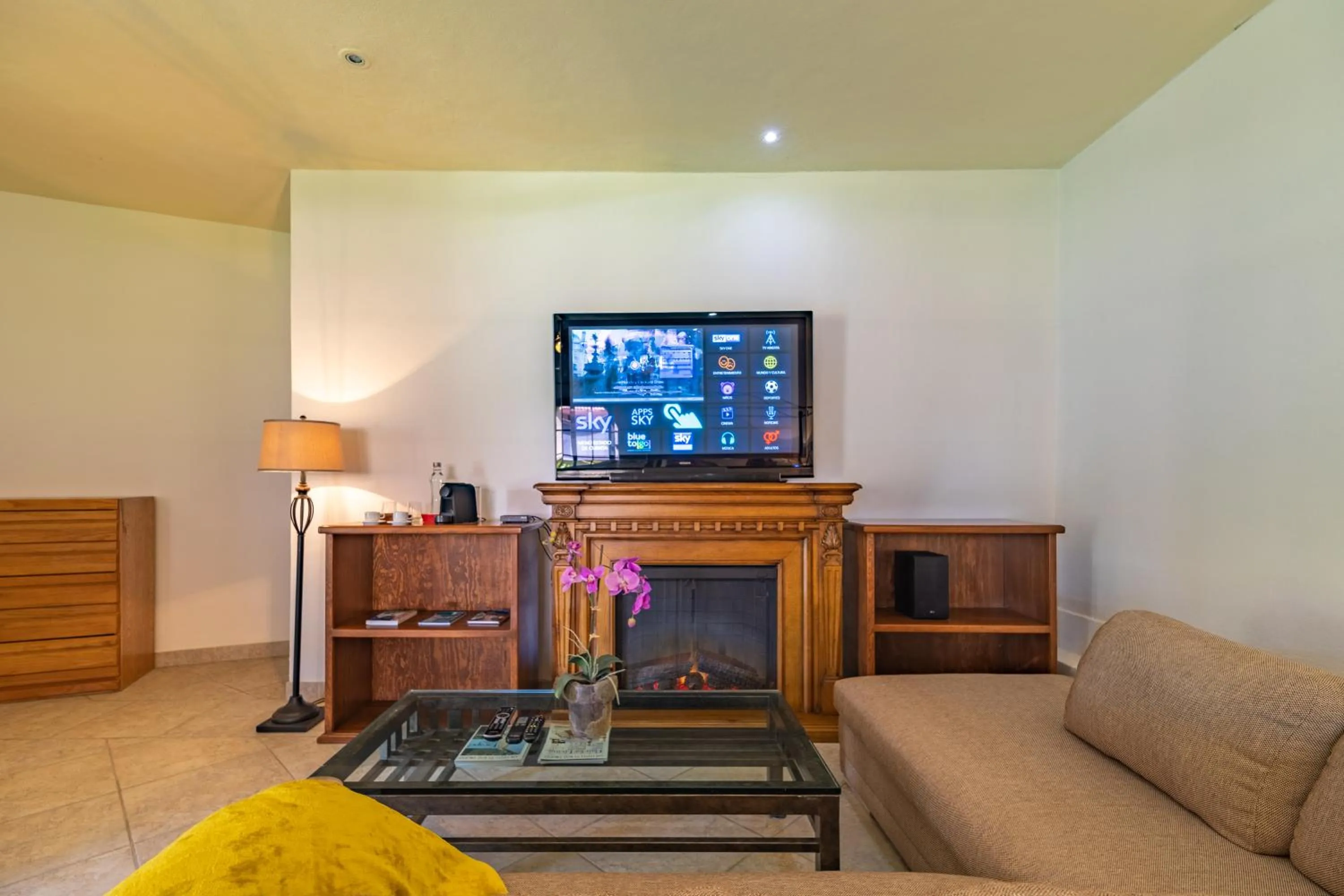 TV and multimedia in Casa Las Palmas, San Miguel de Allende