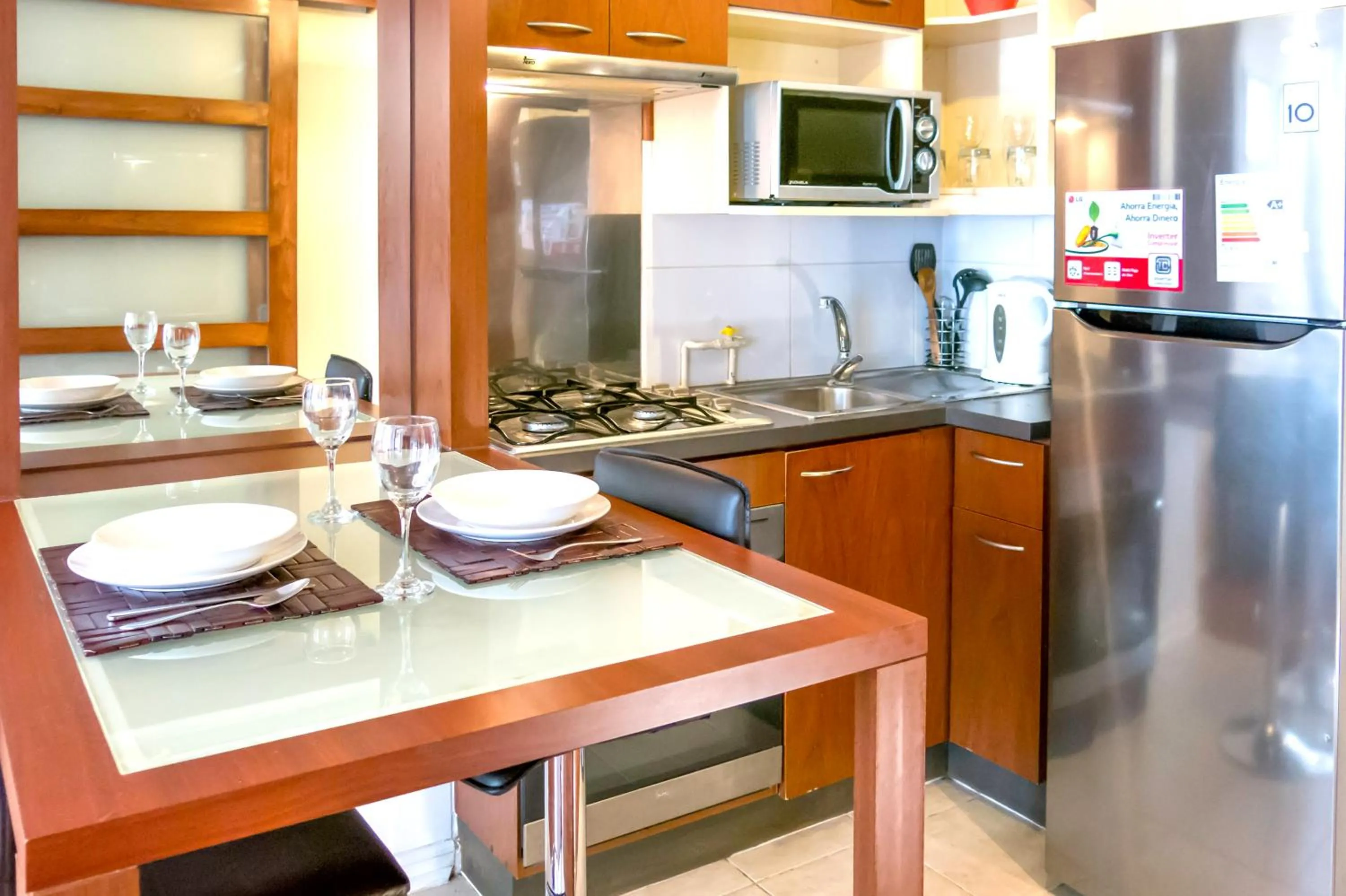 Kitchen or kitchenette in Departamentos Pontoni (Bellas Artes)