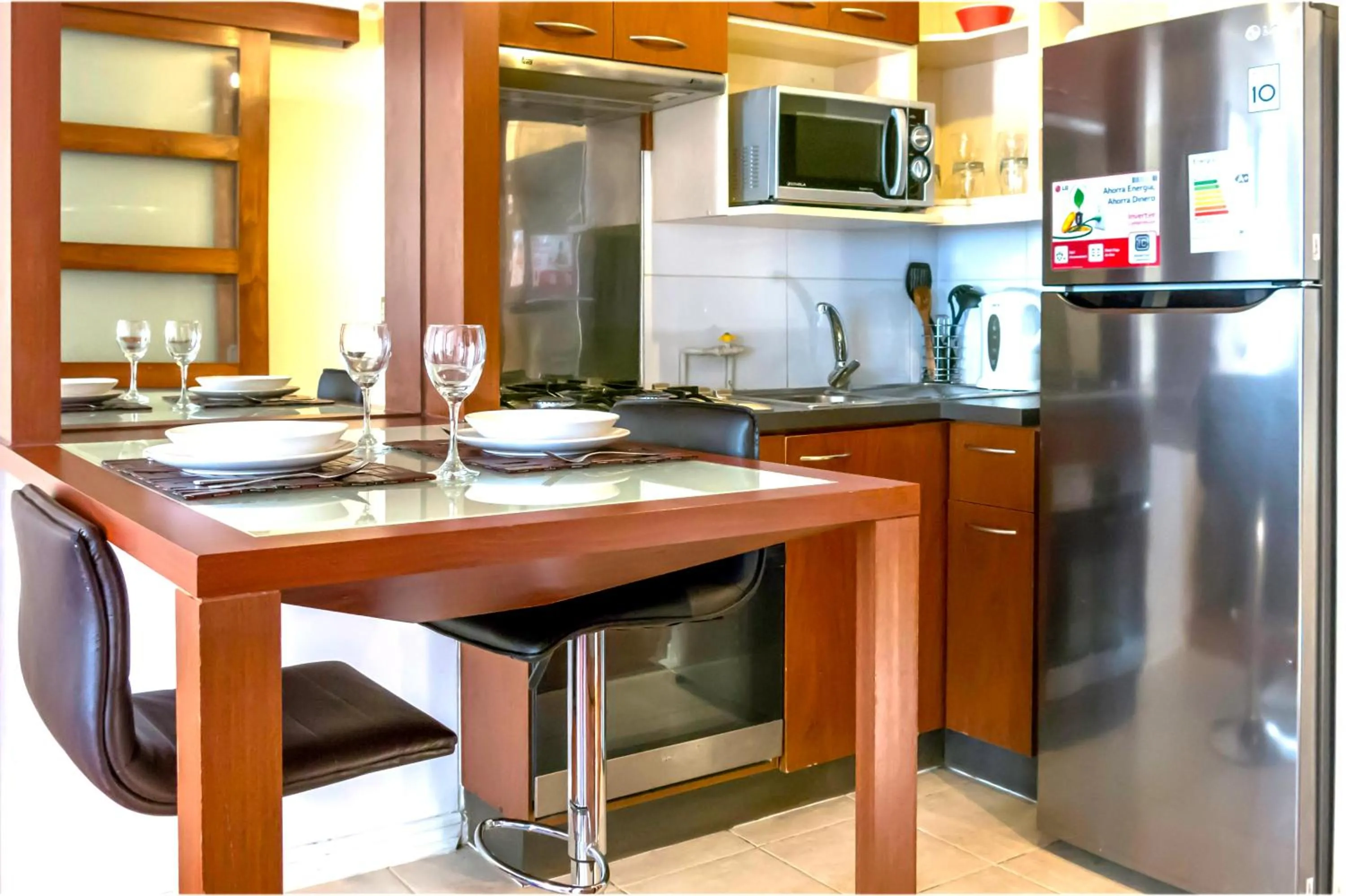 Kitchen or kitchenette in Departamentos Pontoni (Bellas Artes)