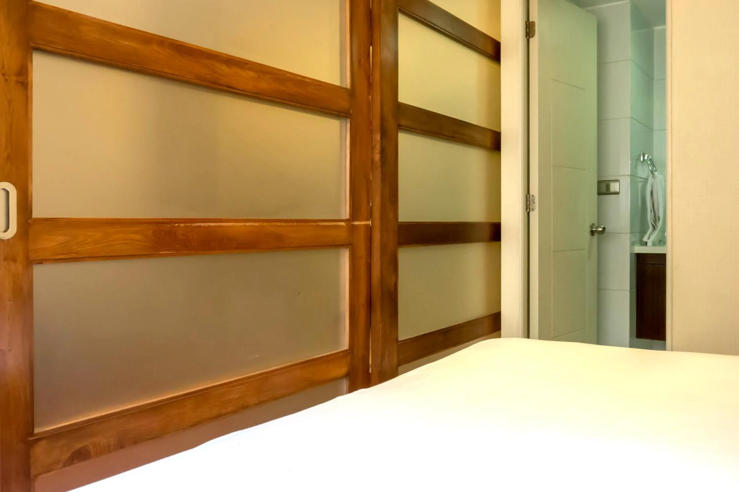 Bed in Departamentos Pontoni (Bellas Artes)