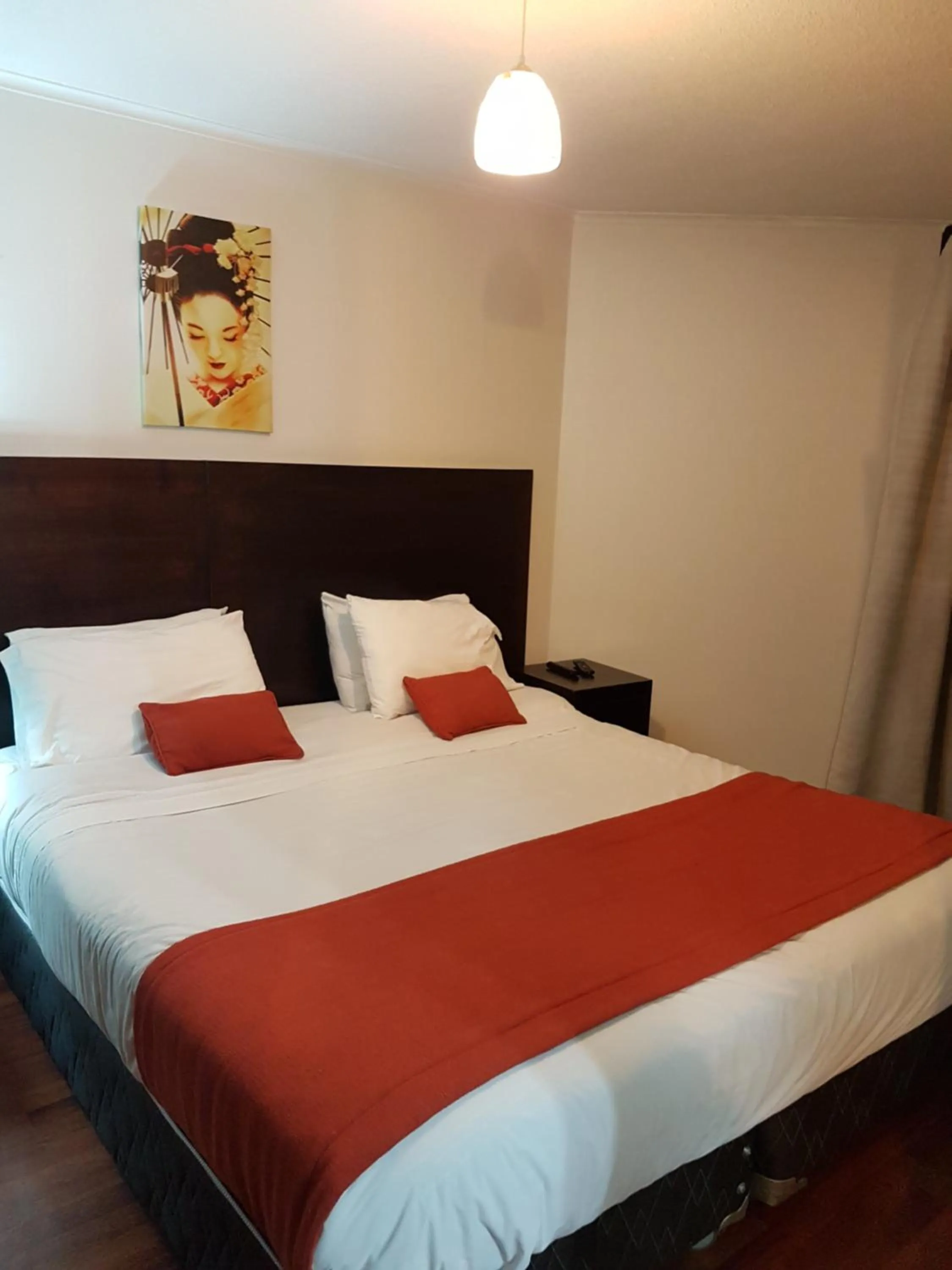 Bed in Departamentos Pontoni (Bellas Artes)