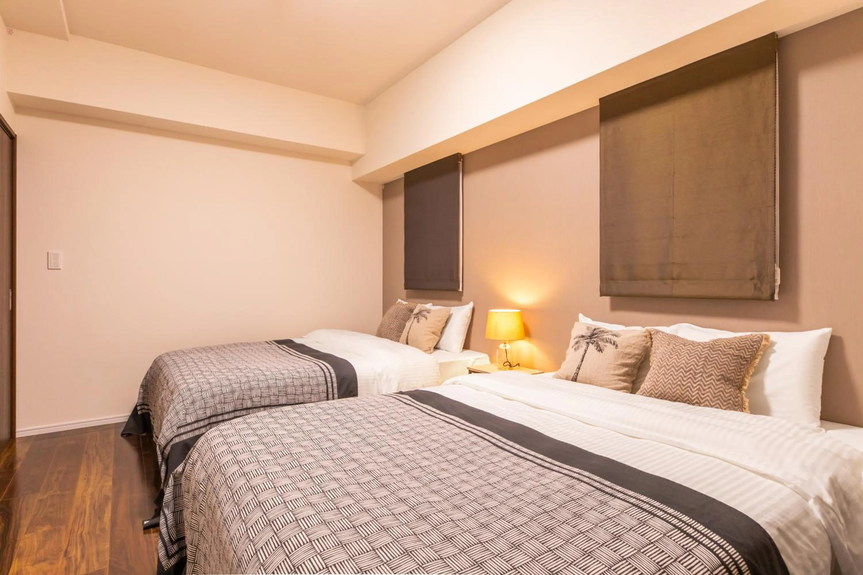 Bed in Rizo Zaizen Hotel