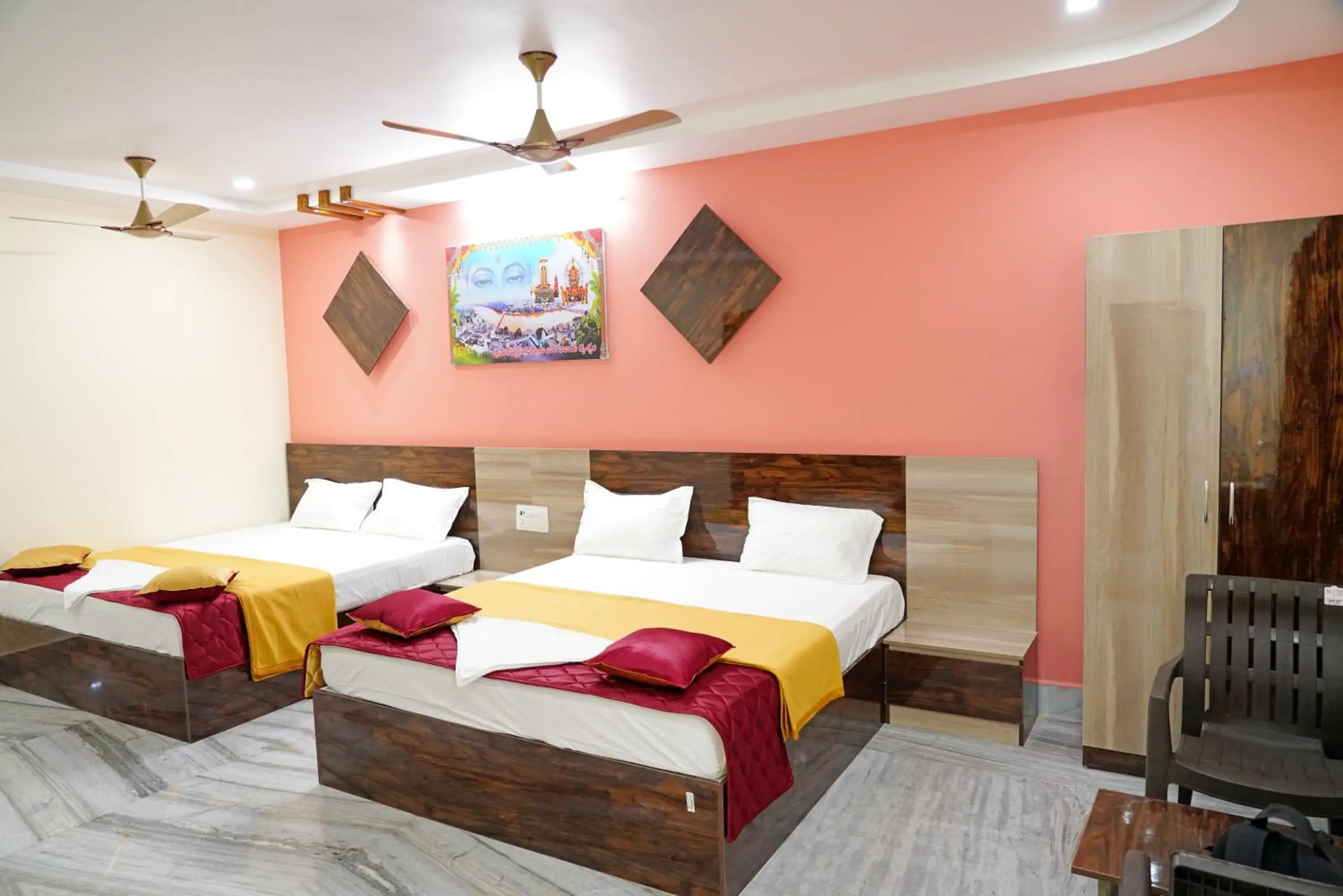 Photo of the whole room, Bed in Devansh Bhanu Residency DBR Photo of the whole room, Bed in Devansh Bhanu Residency DBR