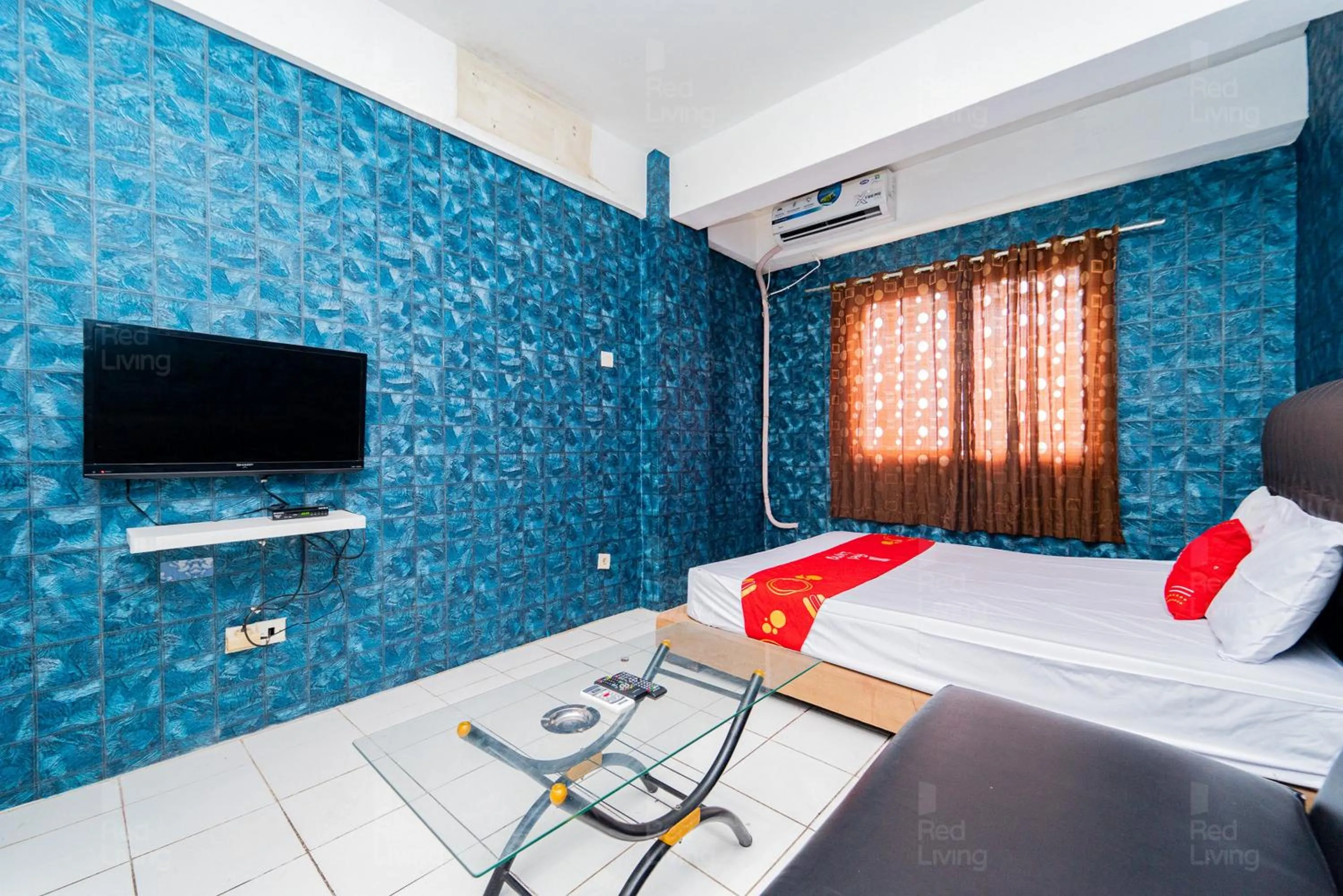 Bedroom, Bed in Apartemen City Park - Rendy Room Tower H18