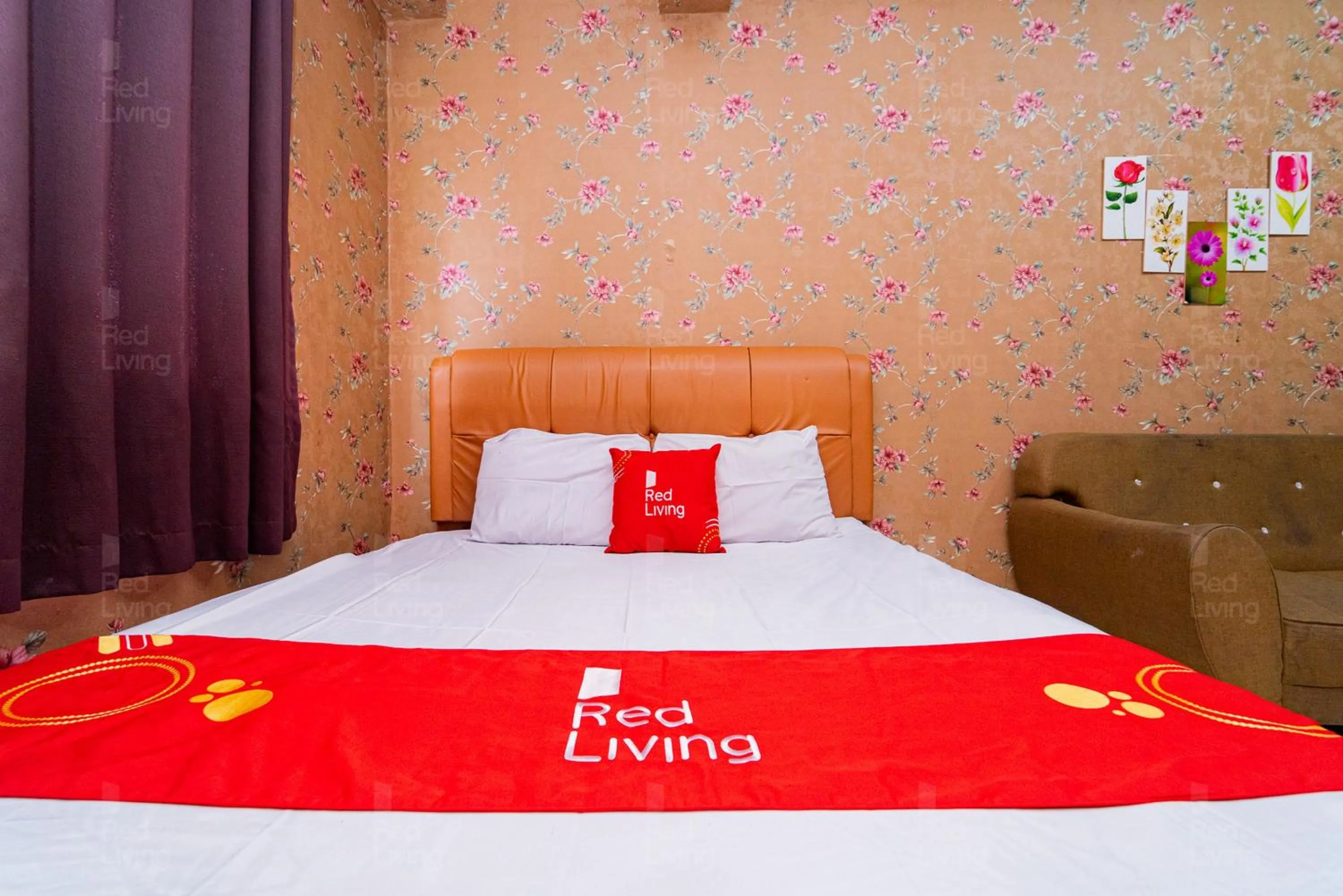 Bedroom, Bed in Apartemen City Park - Rendy Room Tower H18