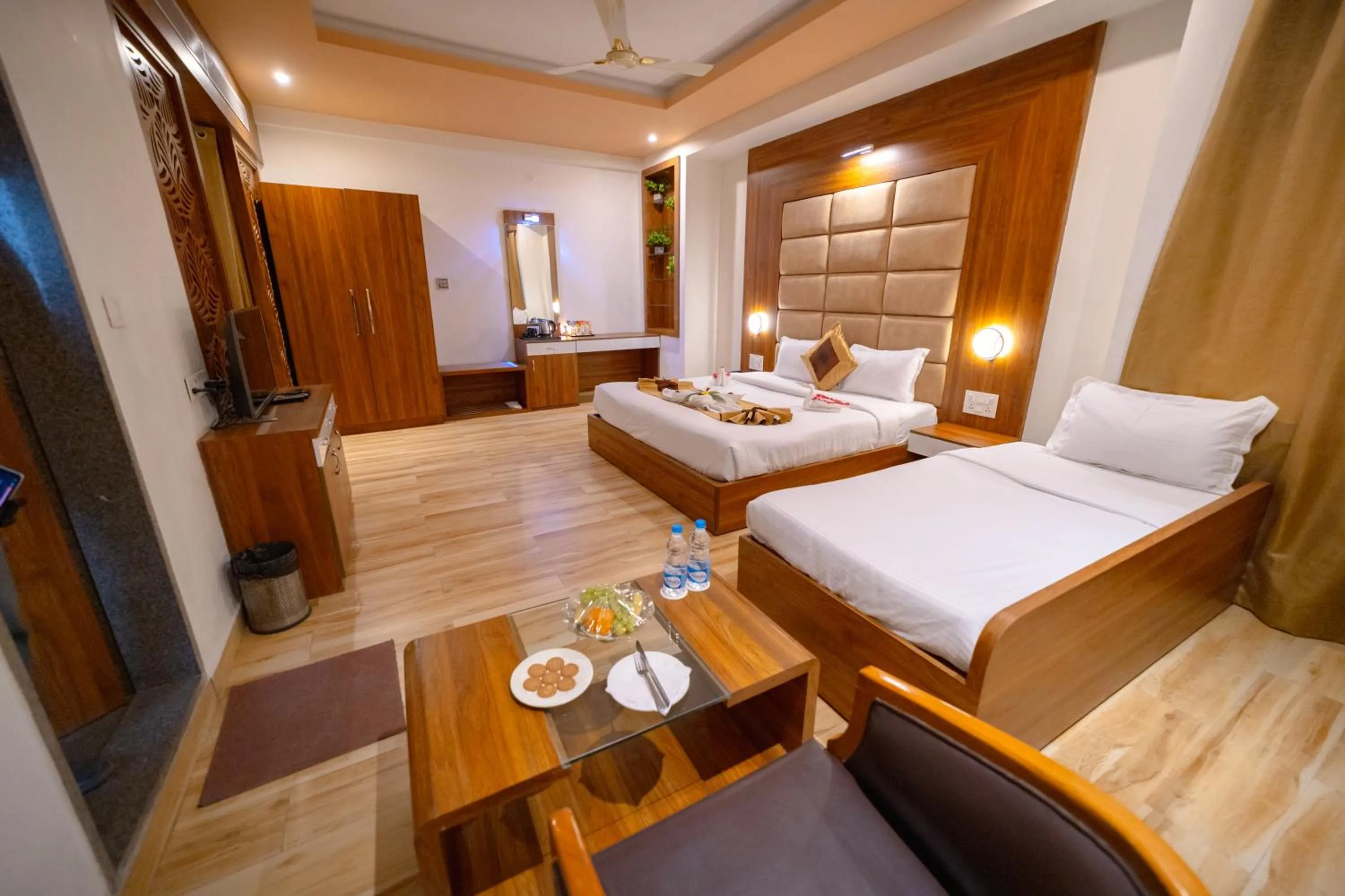 Bed in Gold Nest Rubystone Heritage