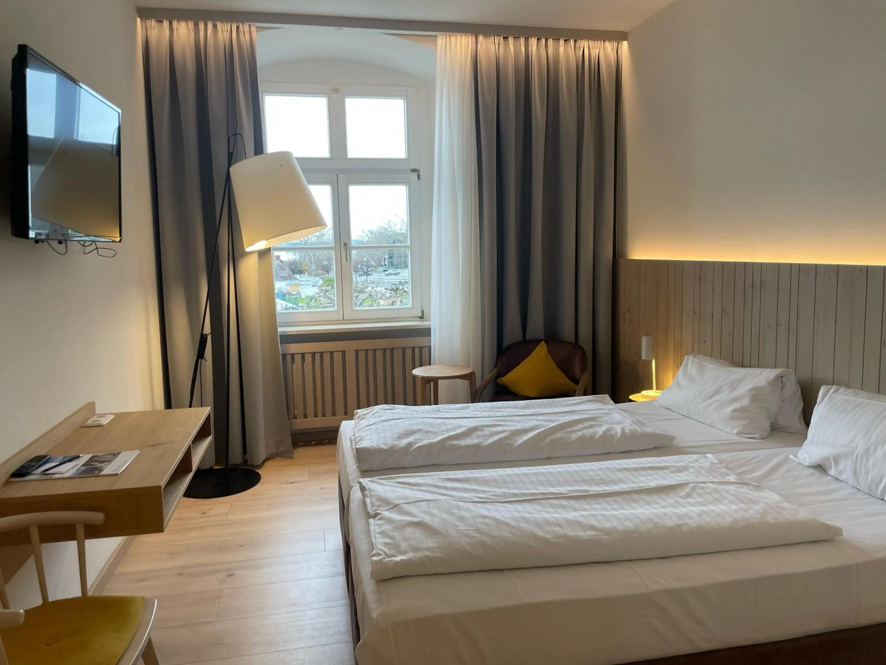 Bed in Flair Hotel zum Schiff