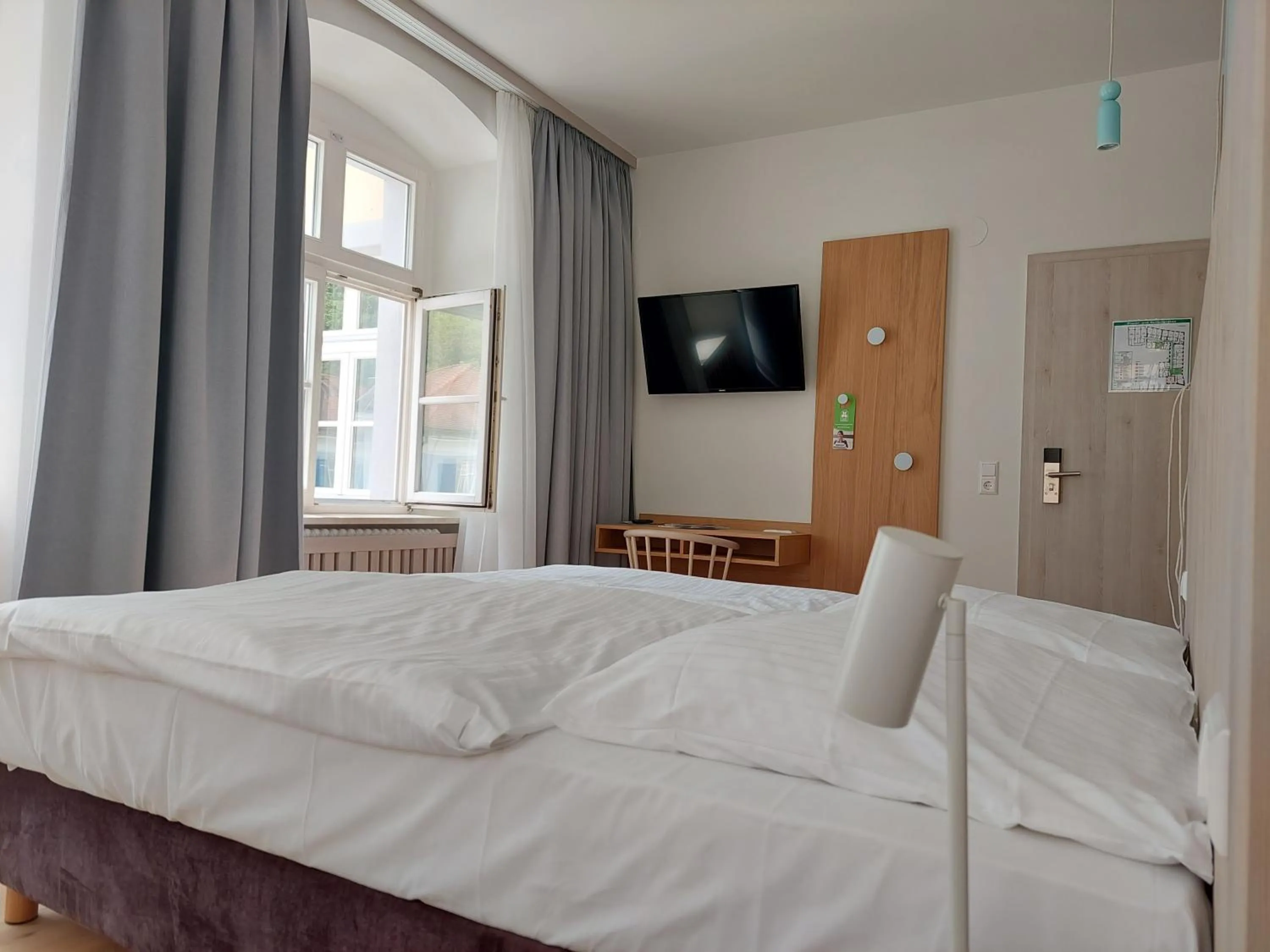 Bed in Flair Hotel zum Schiff