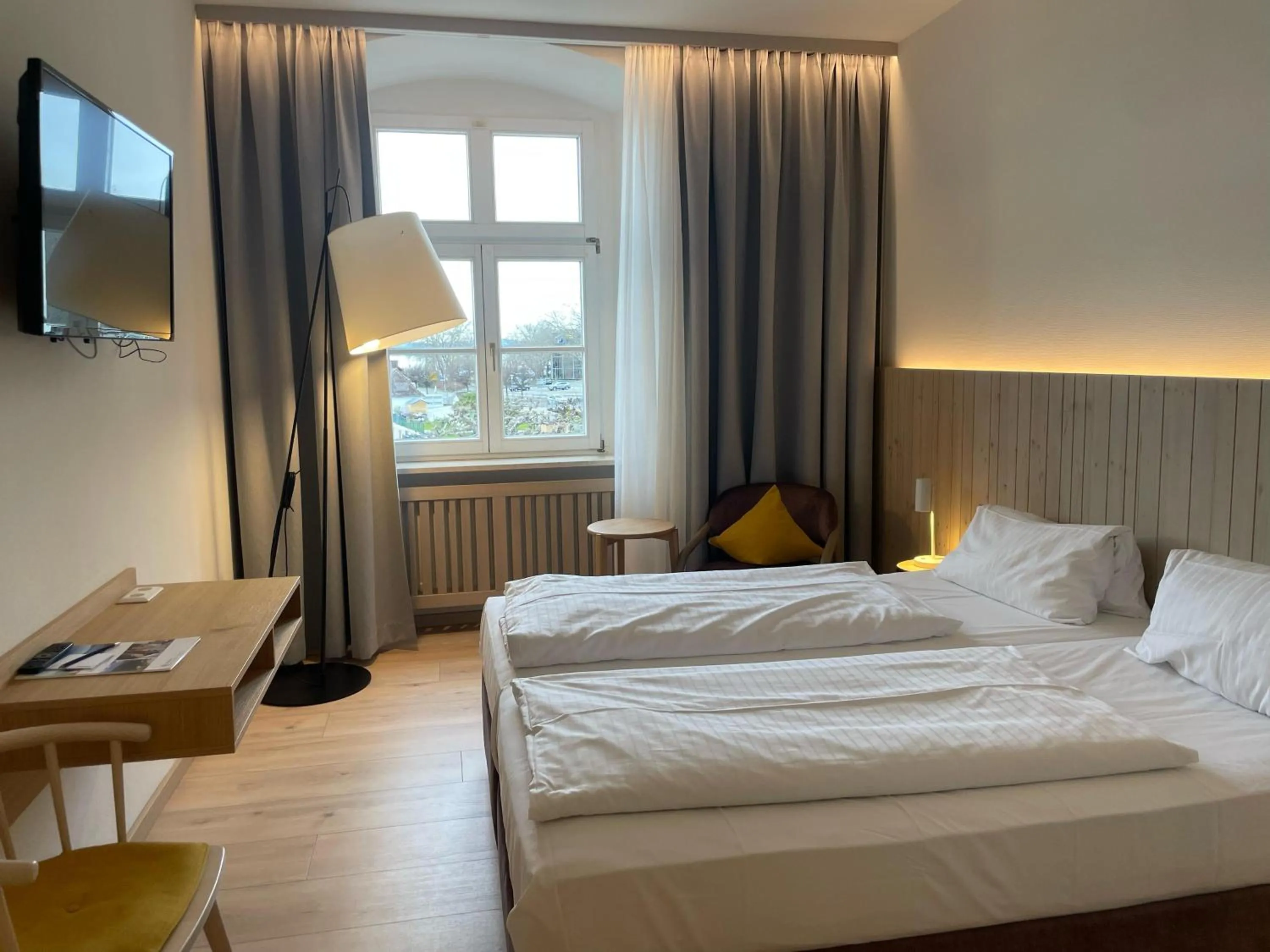 Bed in Flair Hotel zum Schiff