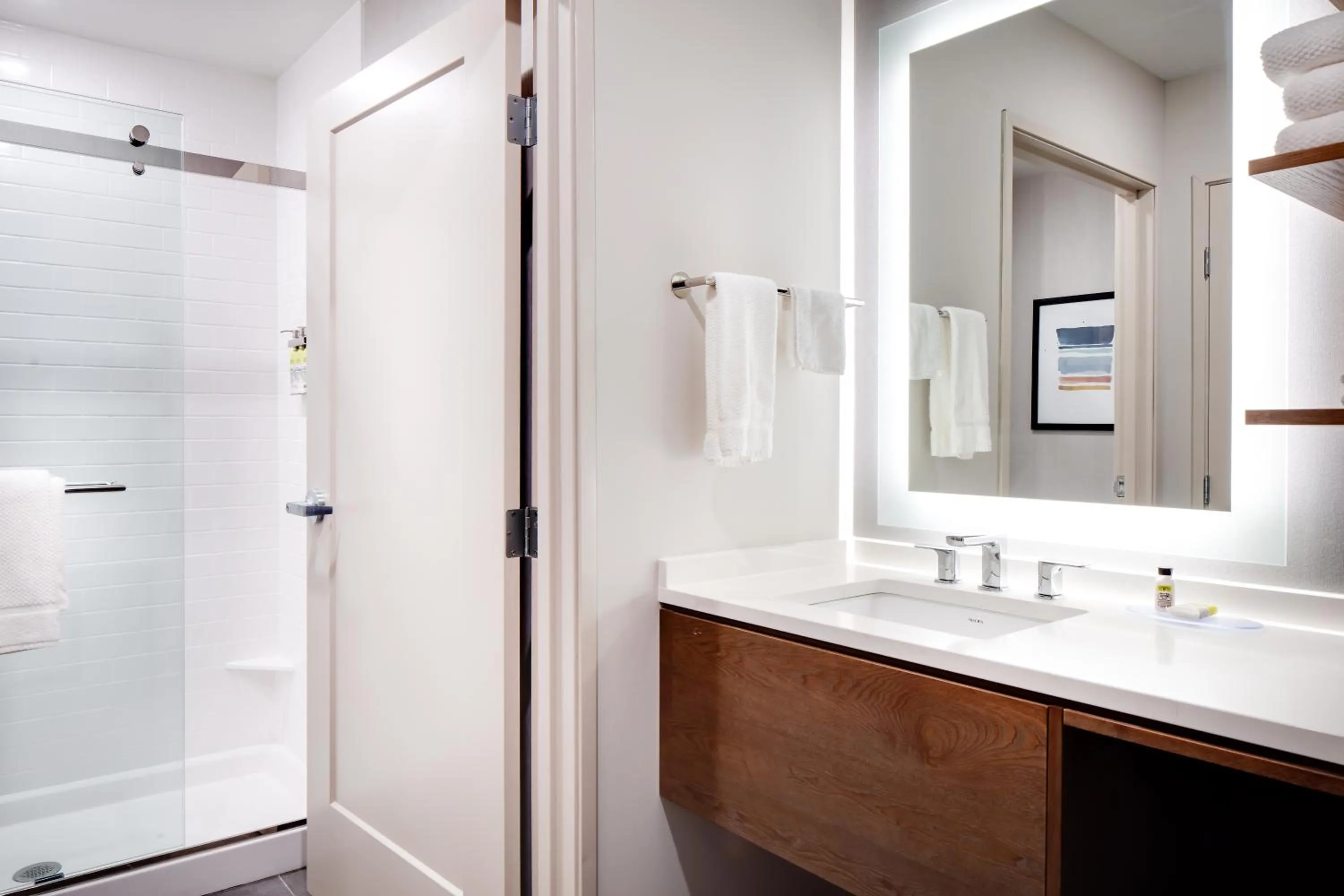 Shower in Staybridge Suites - Iowa City - Coralville by IHG