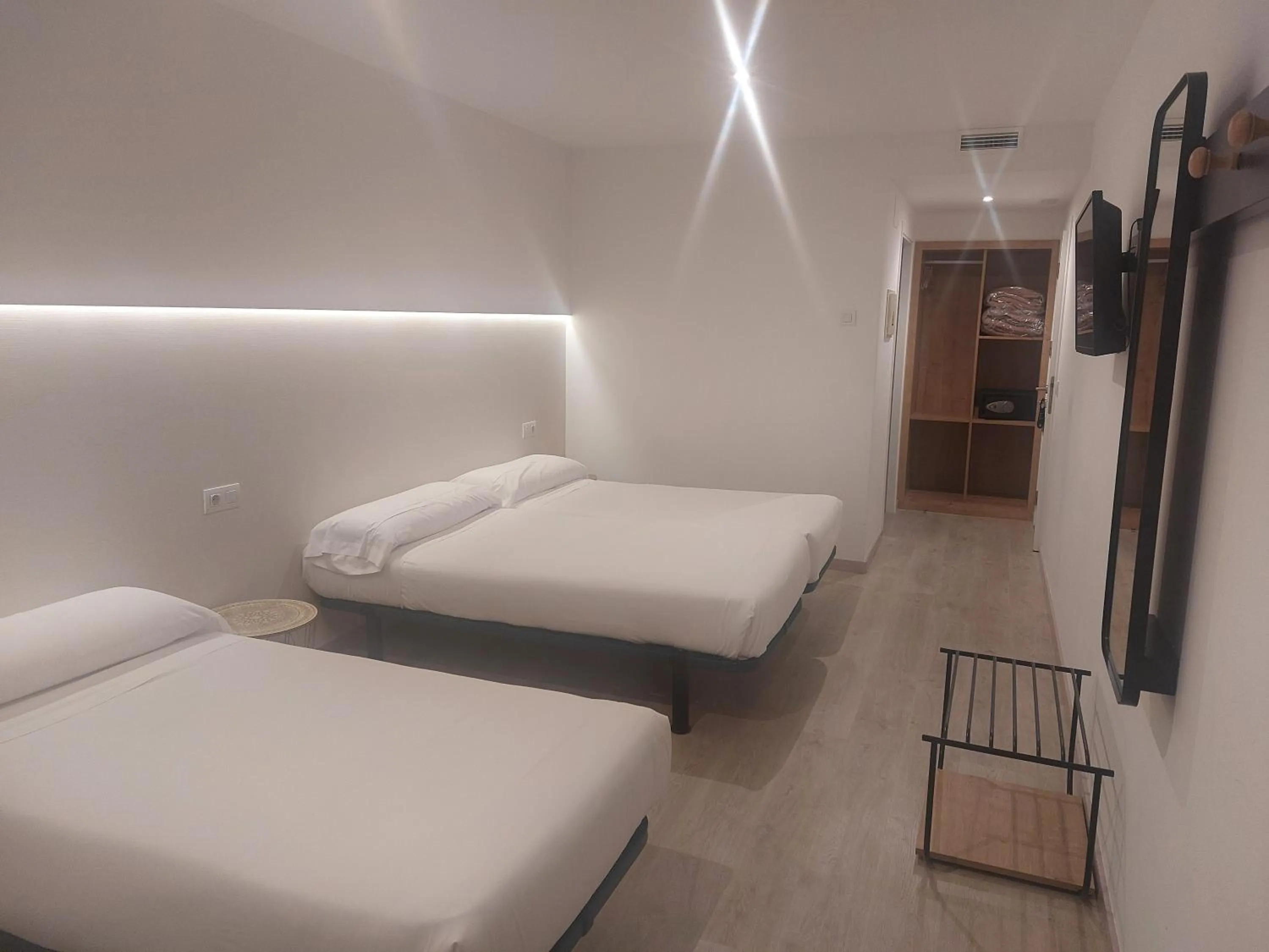 Bed in U-Hotel Darío Lugo