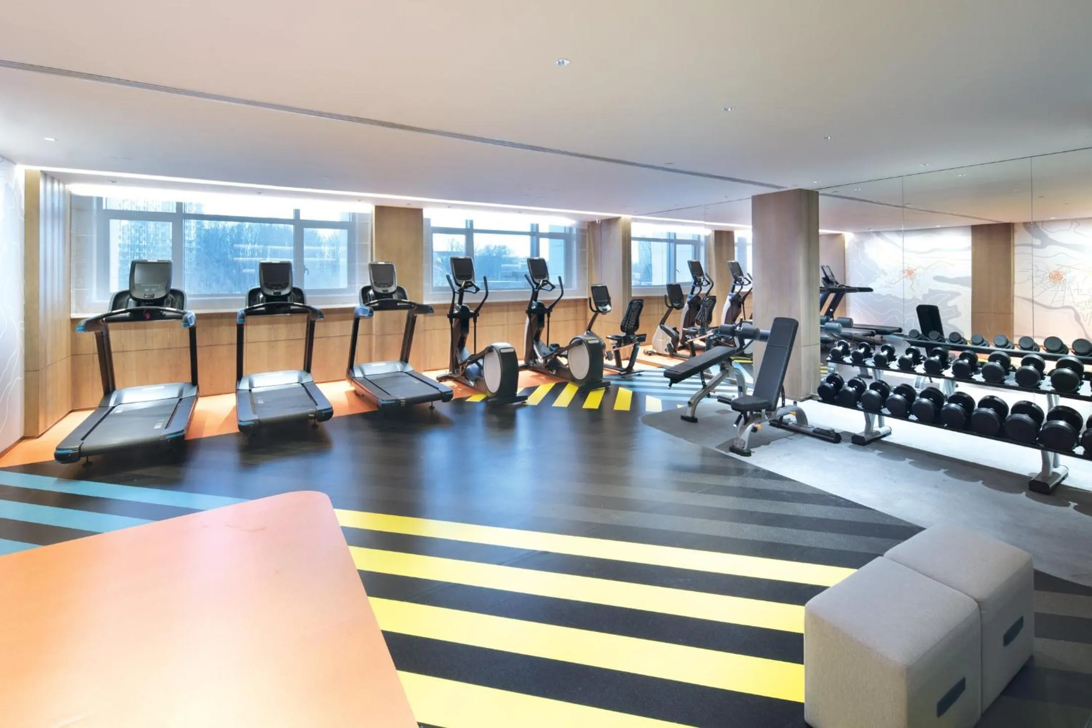 Fitness centre/facilities in Crowne Plaza Beijing Badaling by IHG