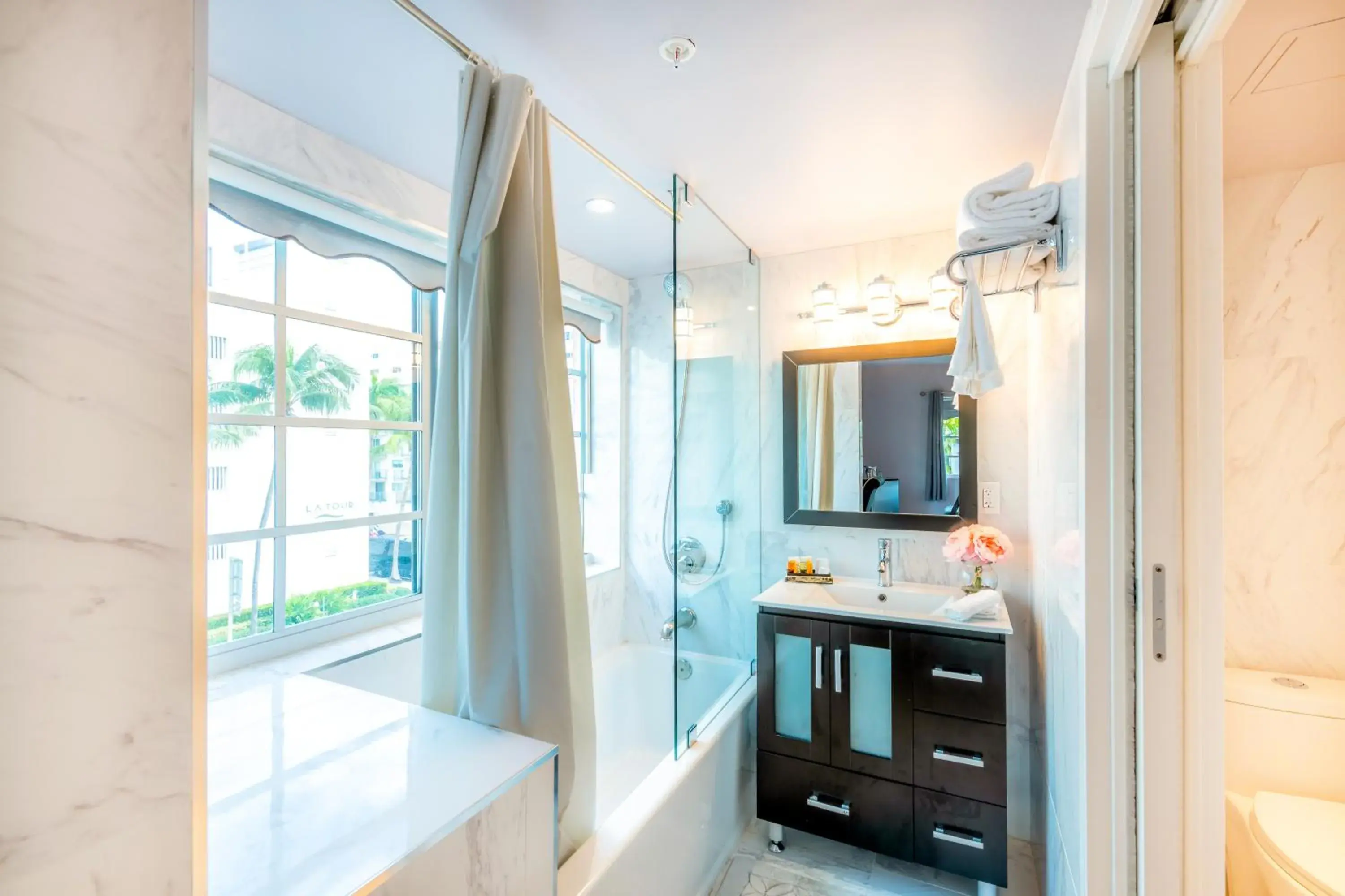 Bathroom in Secret Garden Miami Beach Bathroom in Secret Garden Miami Beach