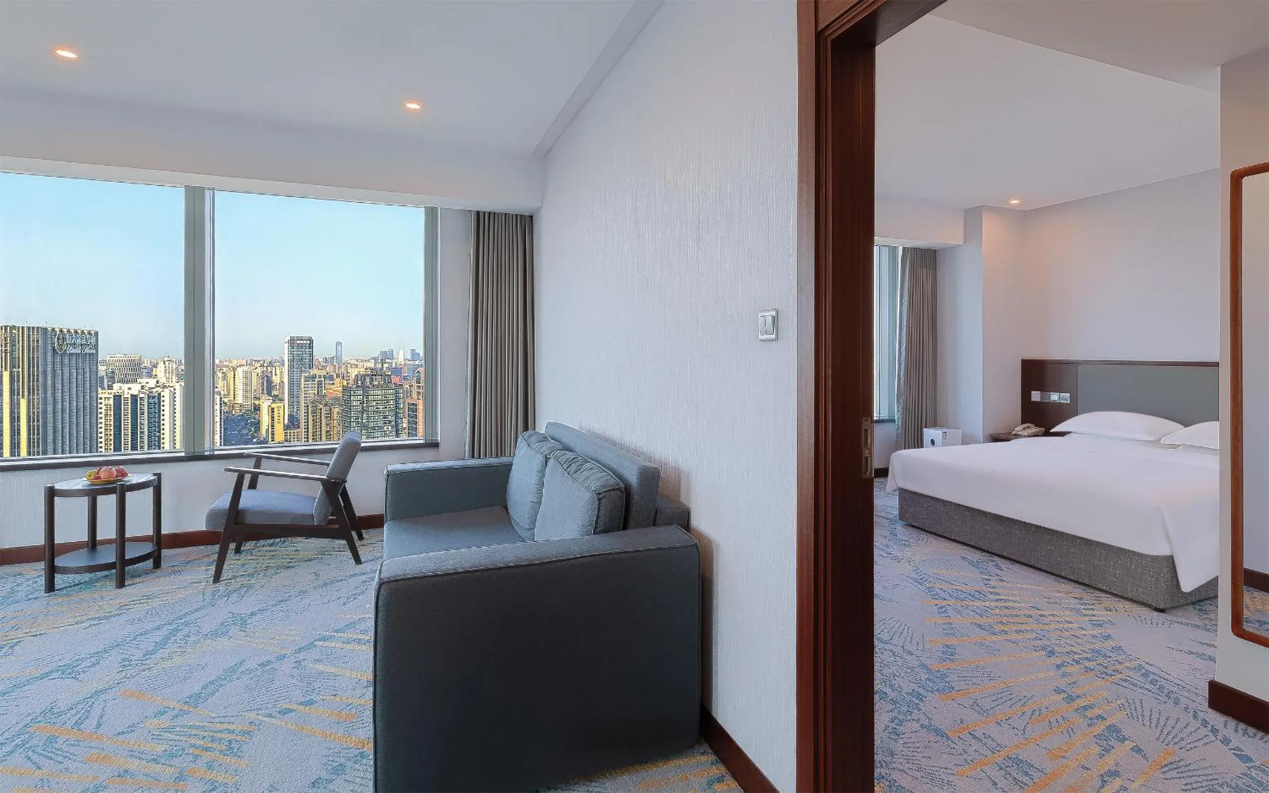 Bed in Novotel Atlantis Shanghai - Enjoy our great-valued breakfast in our rooftop revolving restaurant with a stunning river view & utilize our FREE self-serviced laundry