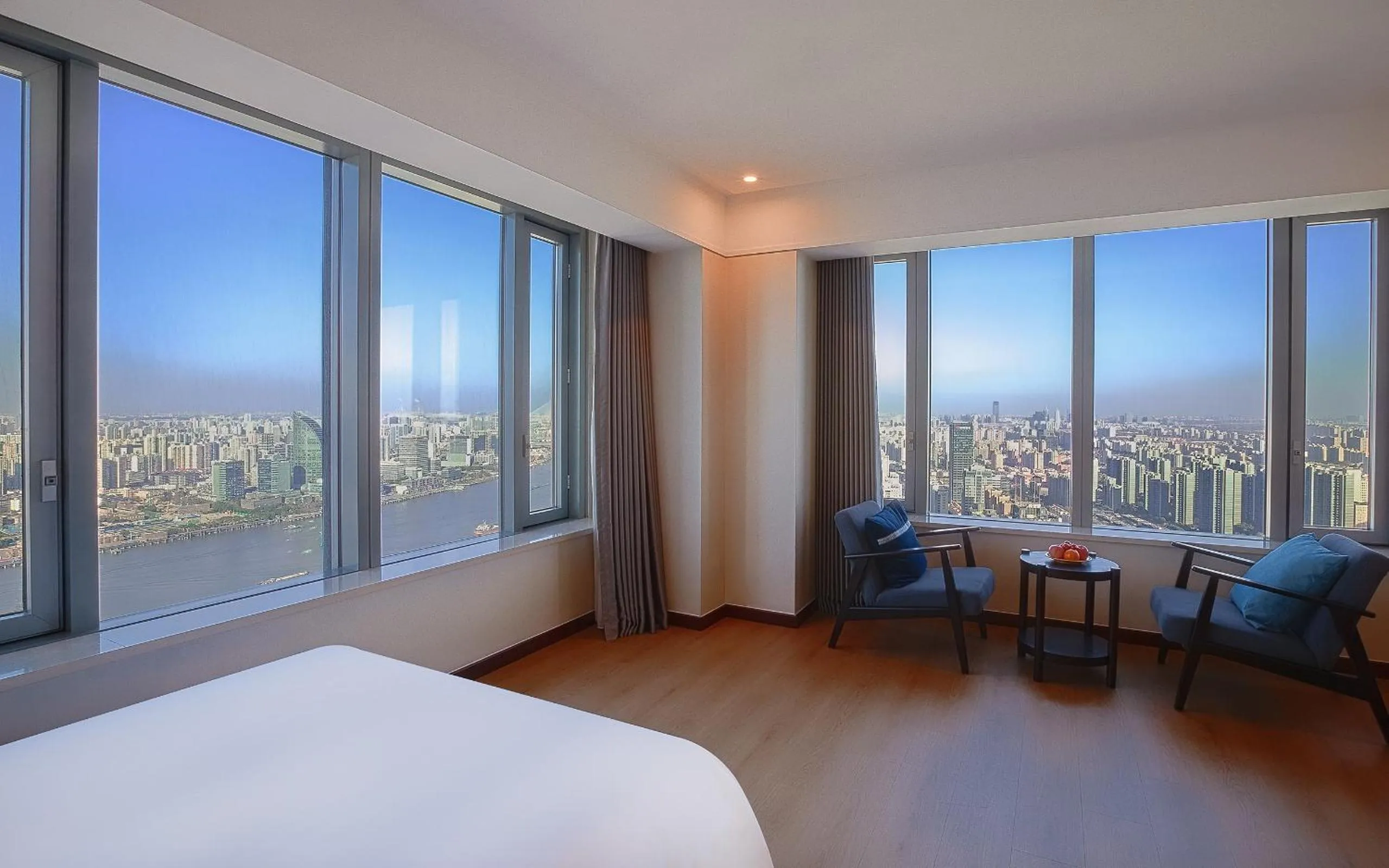 Bed in Novotel Atlantis Shanghai