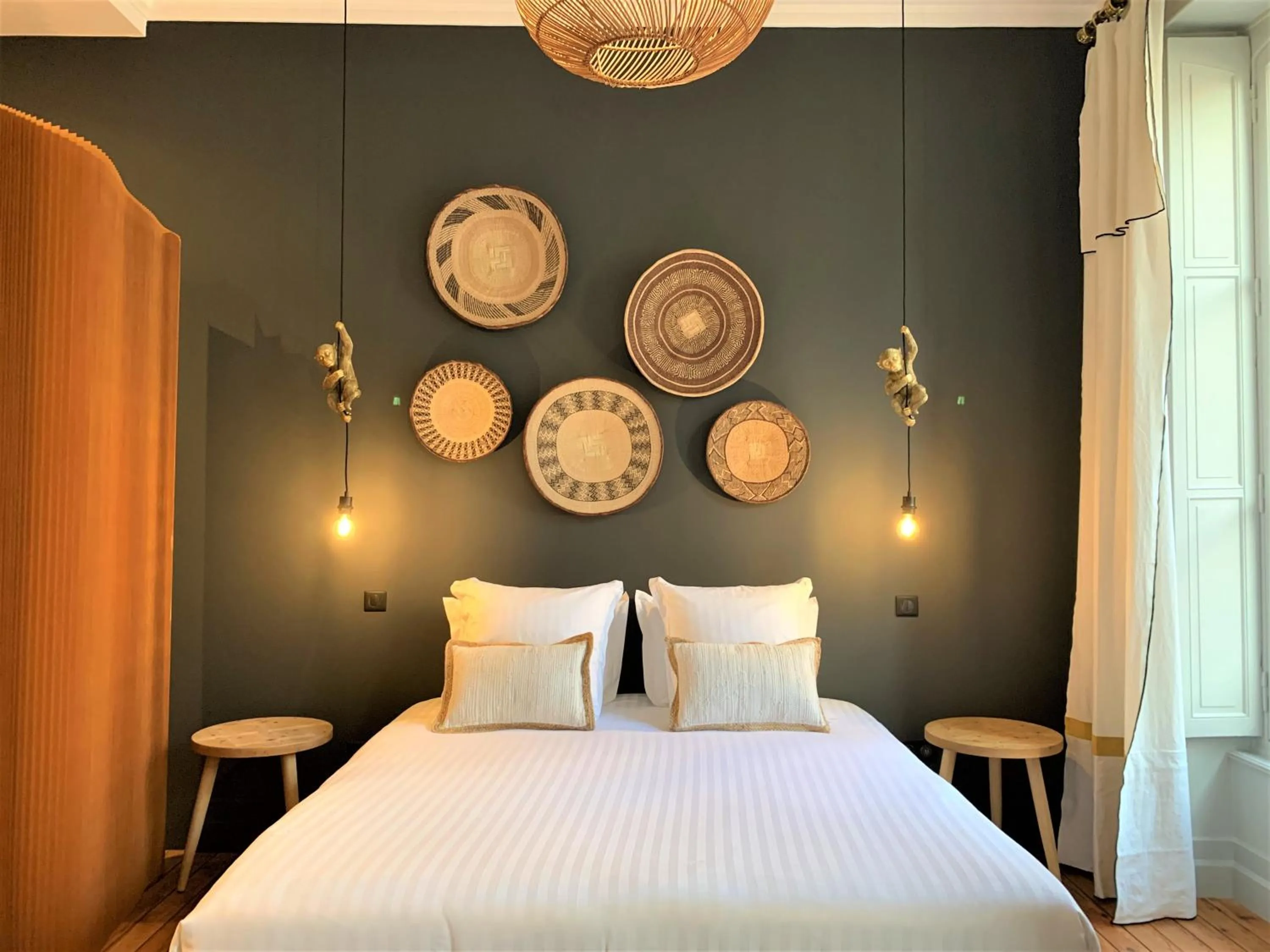 Bed in Maison Manège Bordeaux Centre