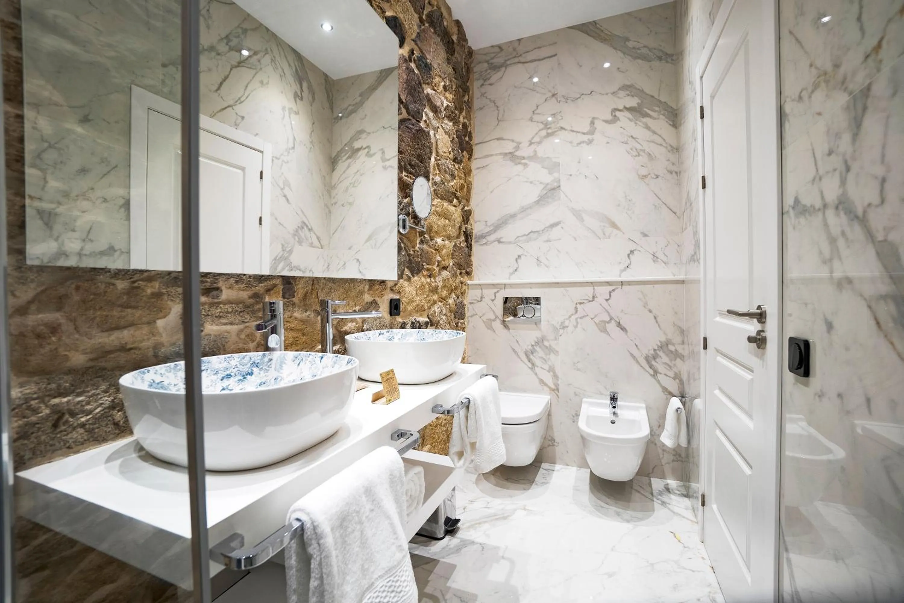 Bathroom in Hotel As Torres da Hermida