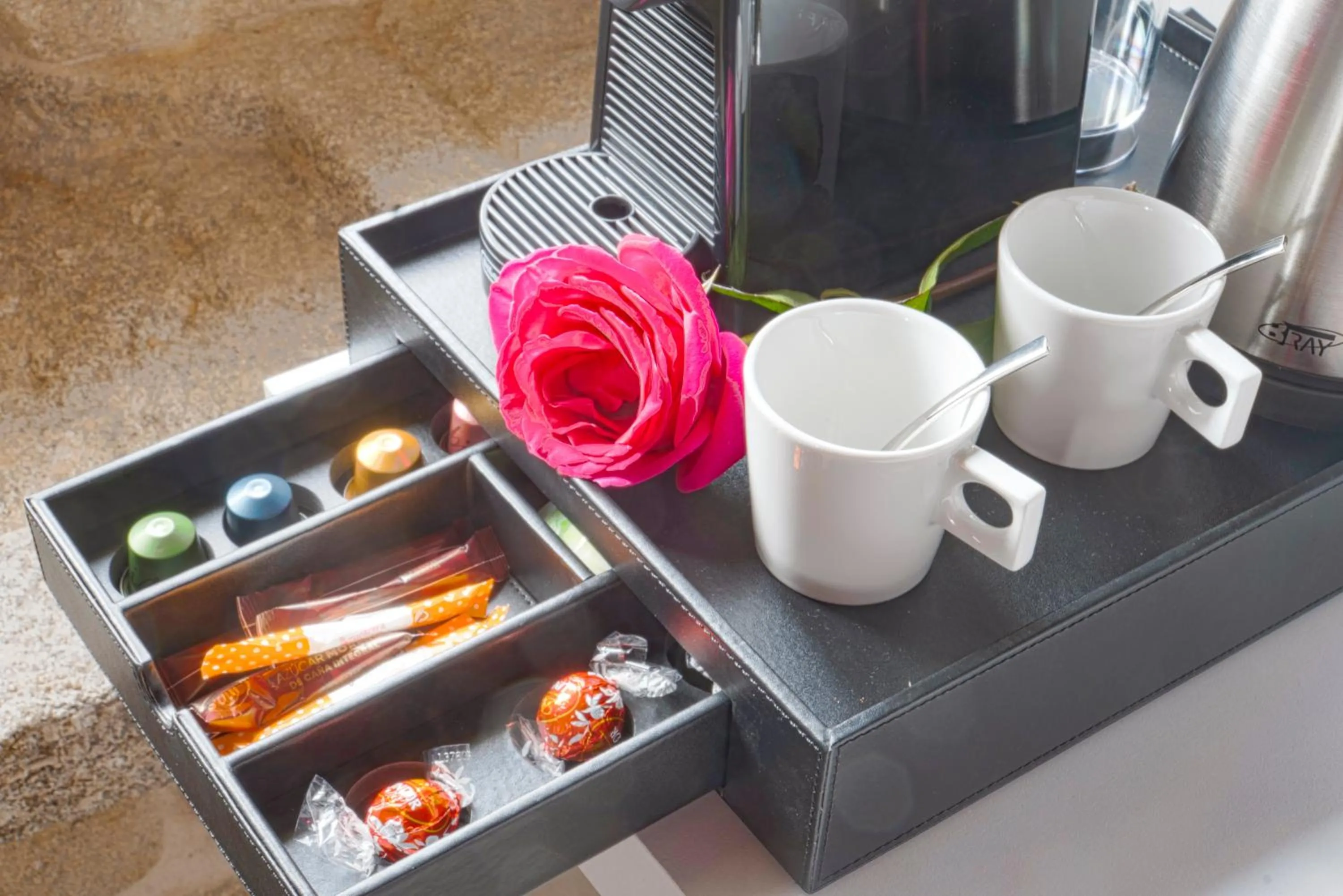 Coffee/tea facilities in Hotel As Torres da Hermida