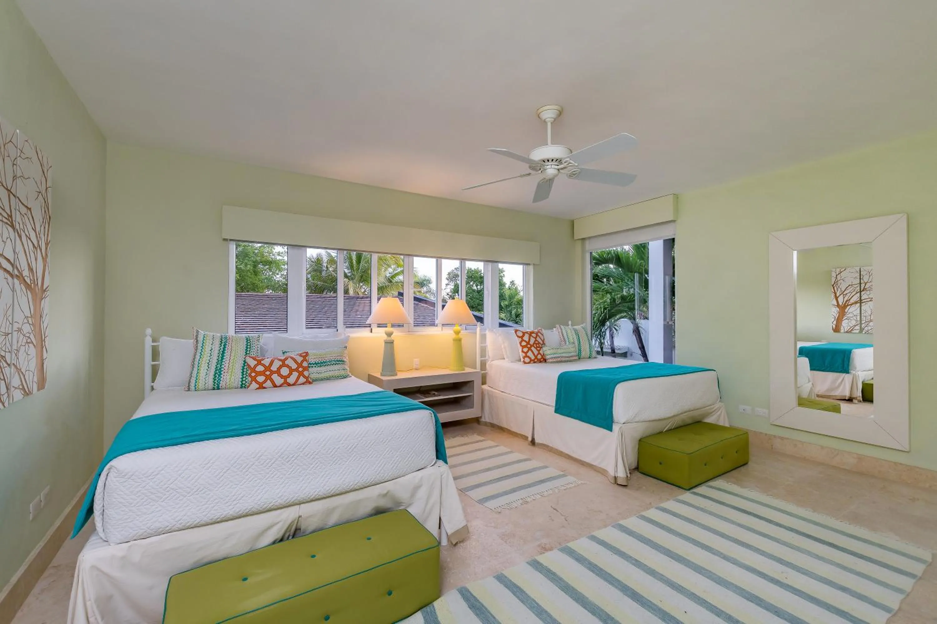 Bed in Unbelievable Villa with Pool - Perfect Family Vacay