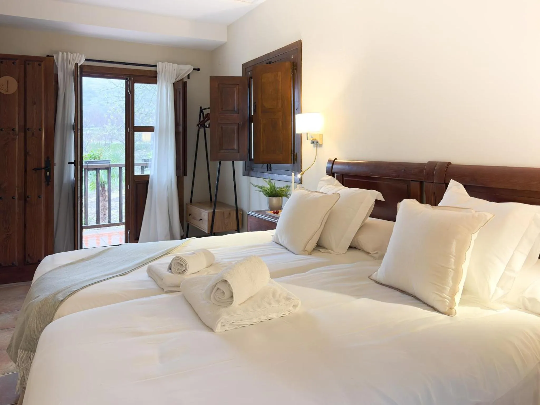 Bed in Hotel Rural Xerete