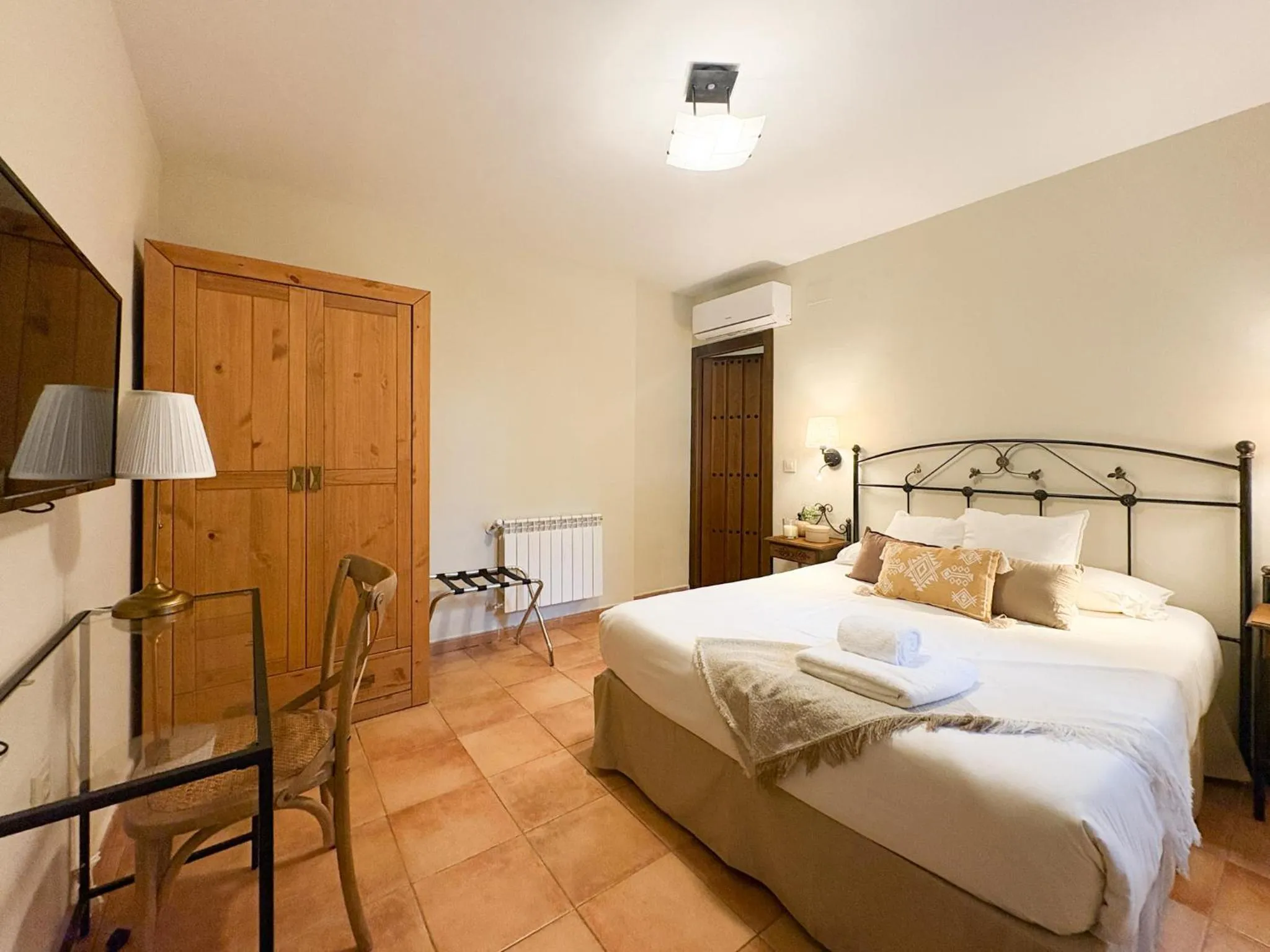 Bed in Hotel Rural Xerete