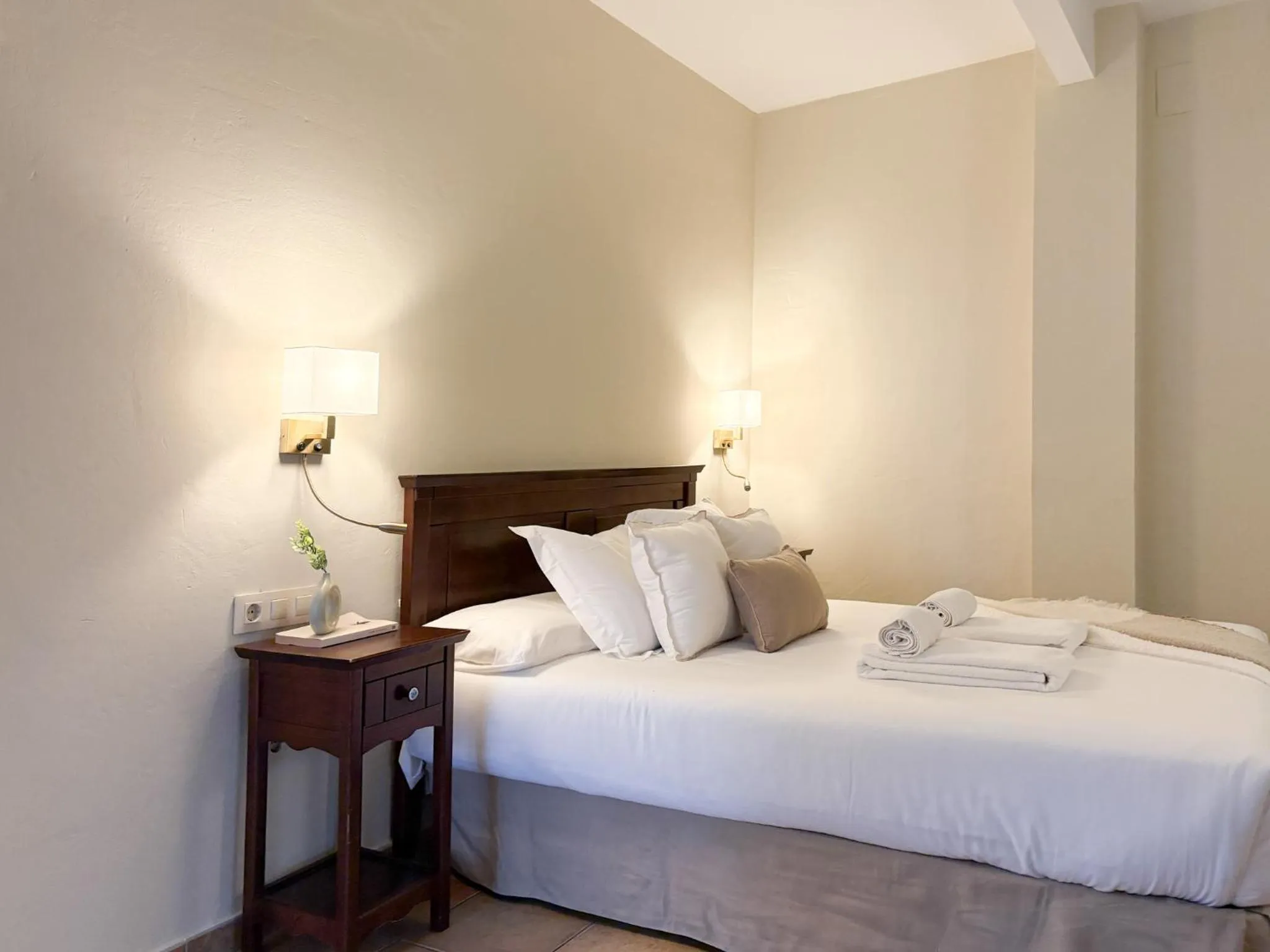 Bed in Hotel Rural Xerete