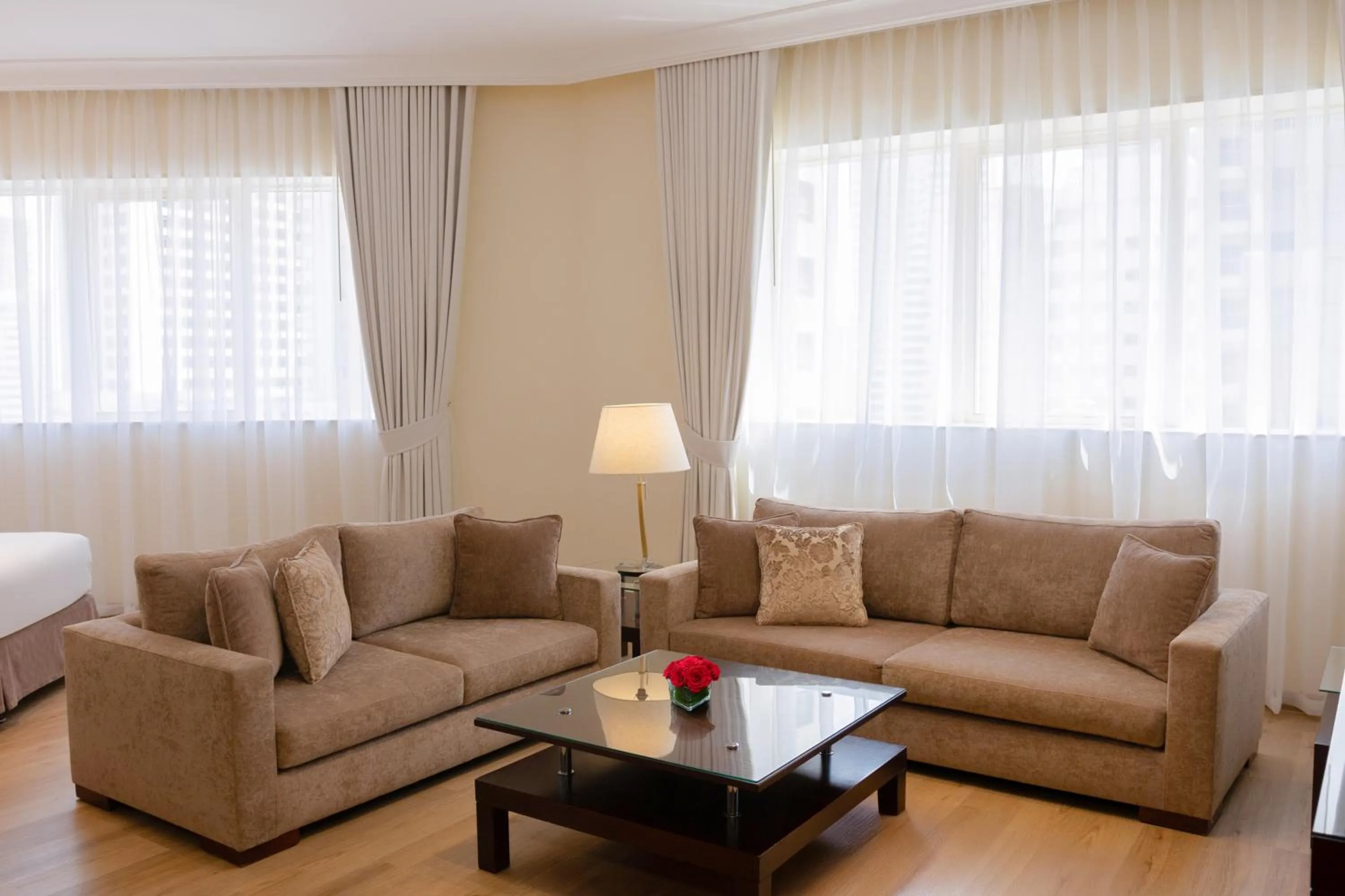 Living room in Grand Millennium Dubai