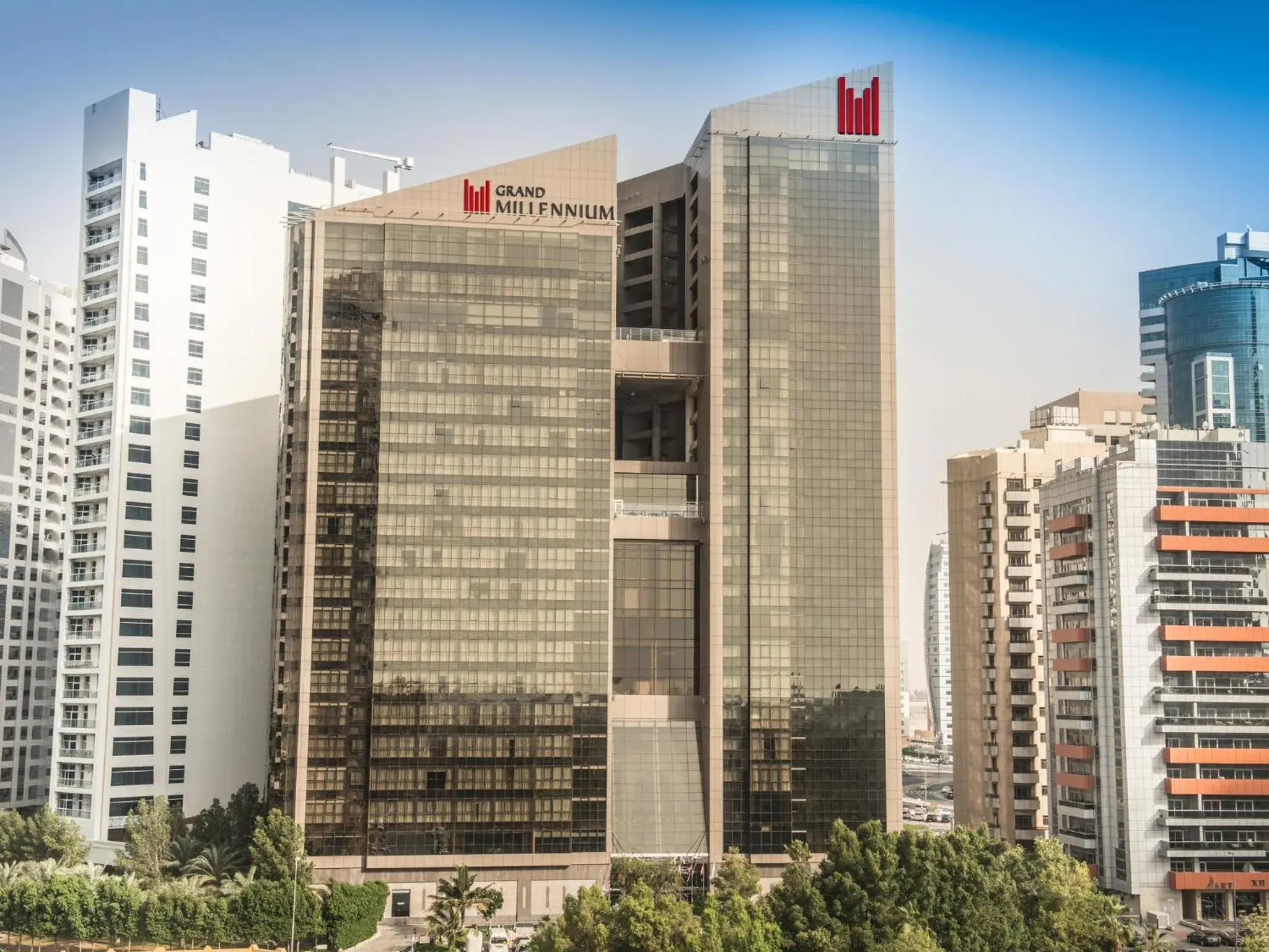 Property building in Grand Millennium Dubai Property building in Grand Millennium Dubai