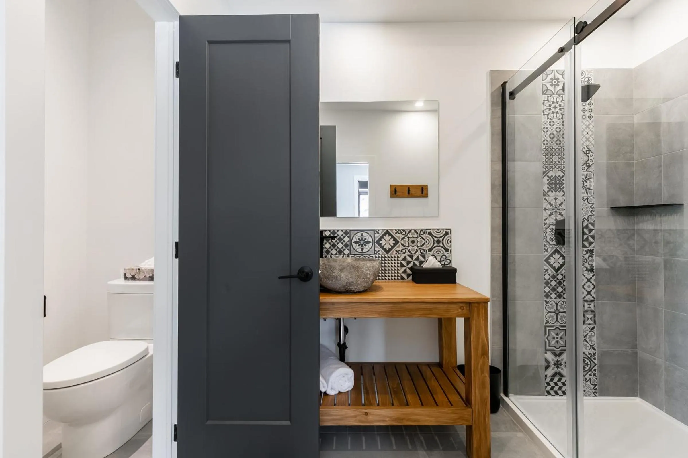 Bathroom in Le Chalumeau by Chez Tremblant