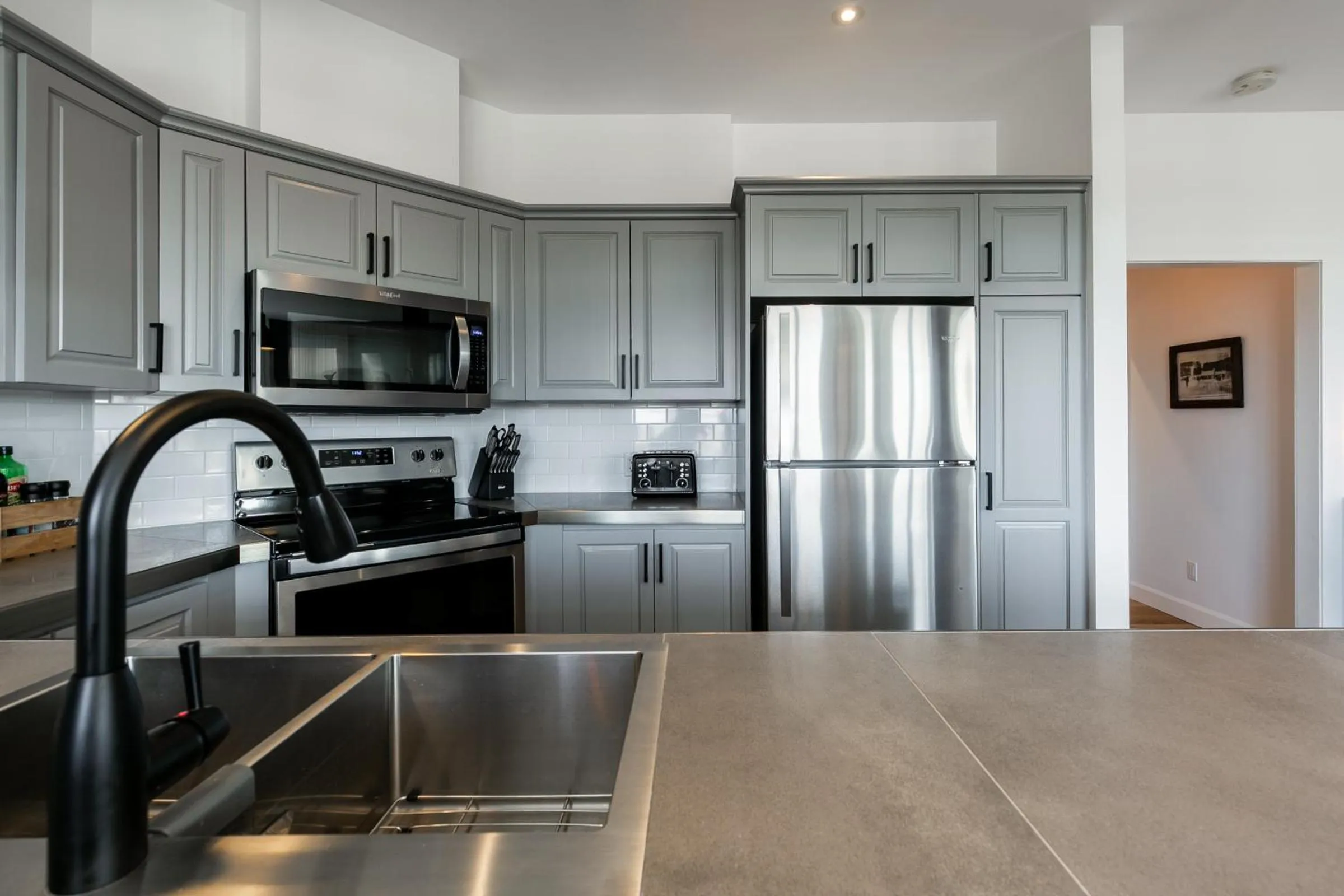 Kitchen or kitchenette in Le Chalumeau by Chez Tremblant