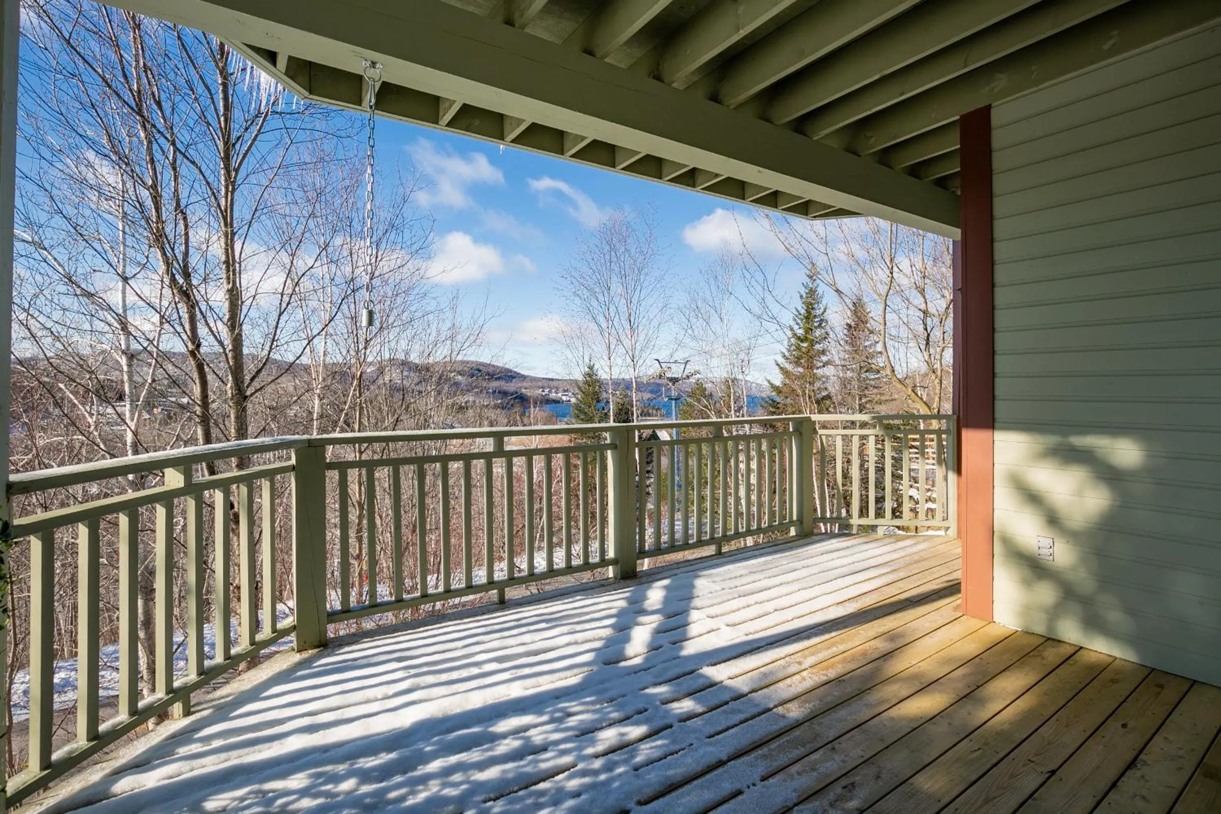 Balcony/Terrace in Le Chalumeau by Chez Tremblant