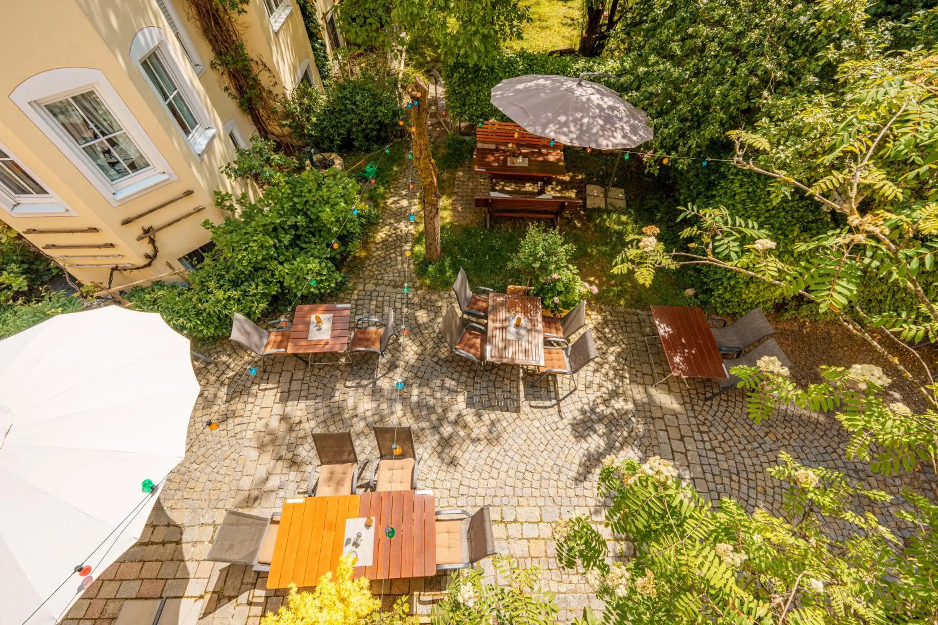 Food, Bird's-eye View in Hotel Plankl