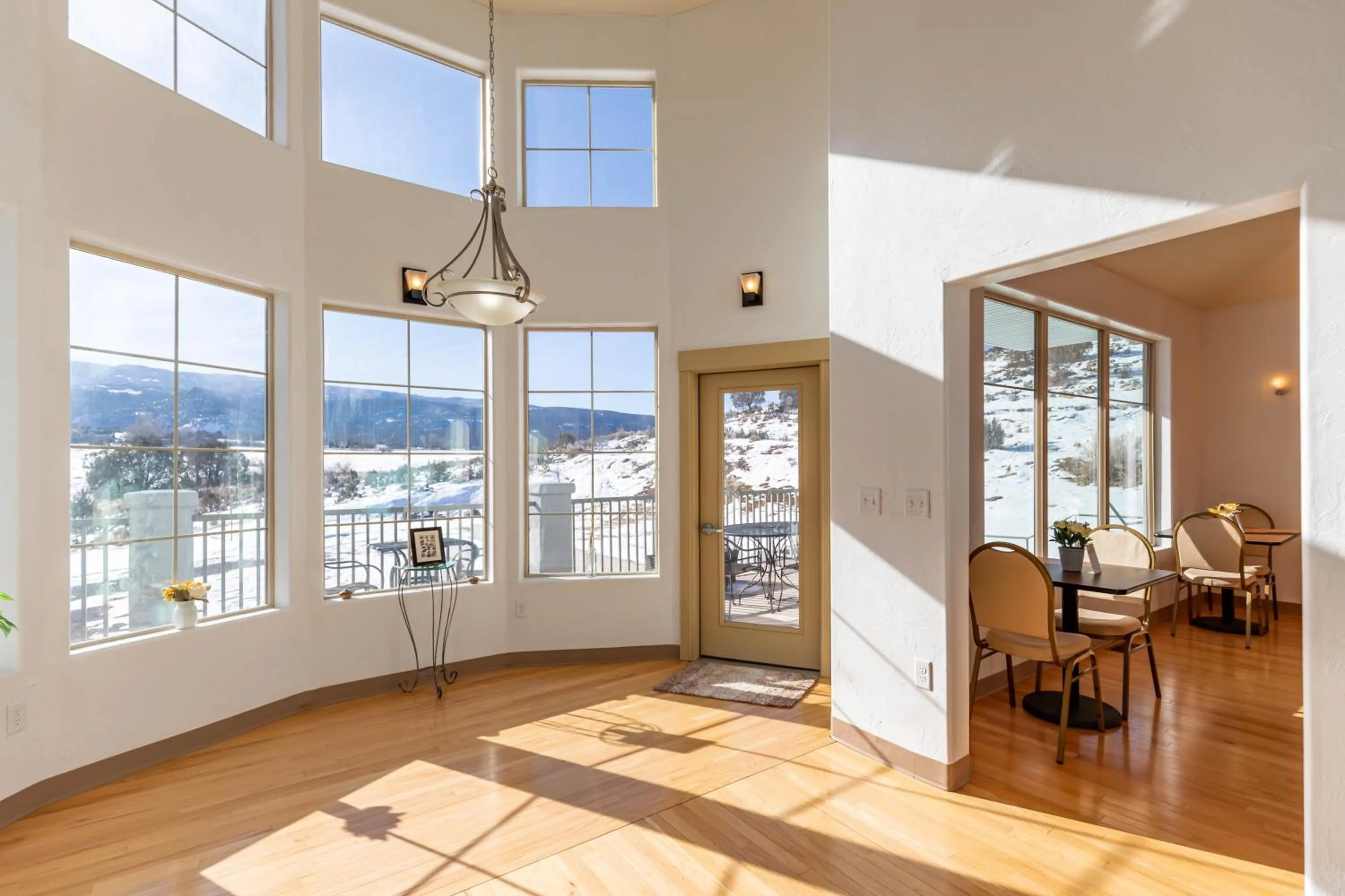 Lobby or reception in The Molina Center