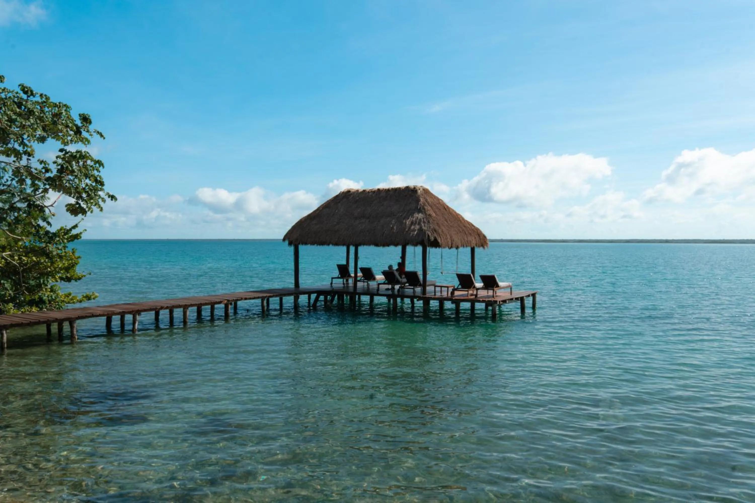Lake view in Mikasa Bacalar Hotel Boutique, Lagoon Front