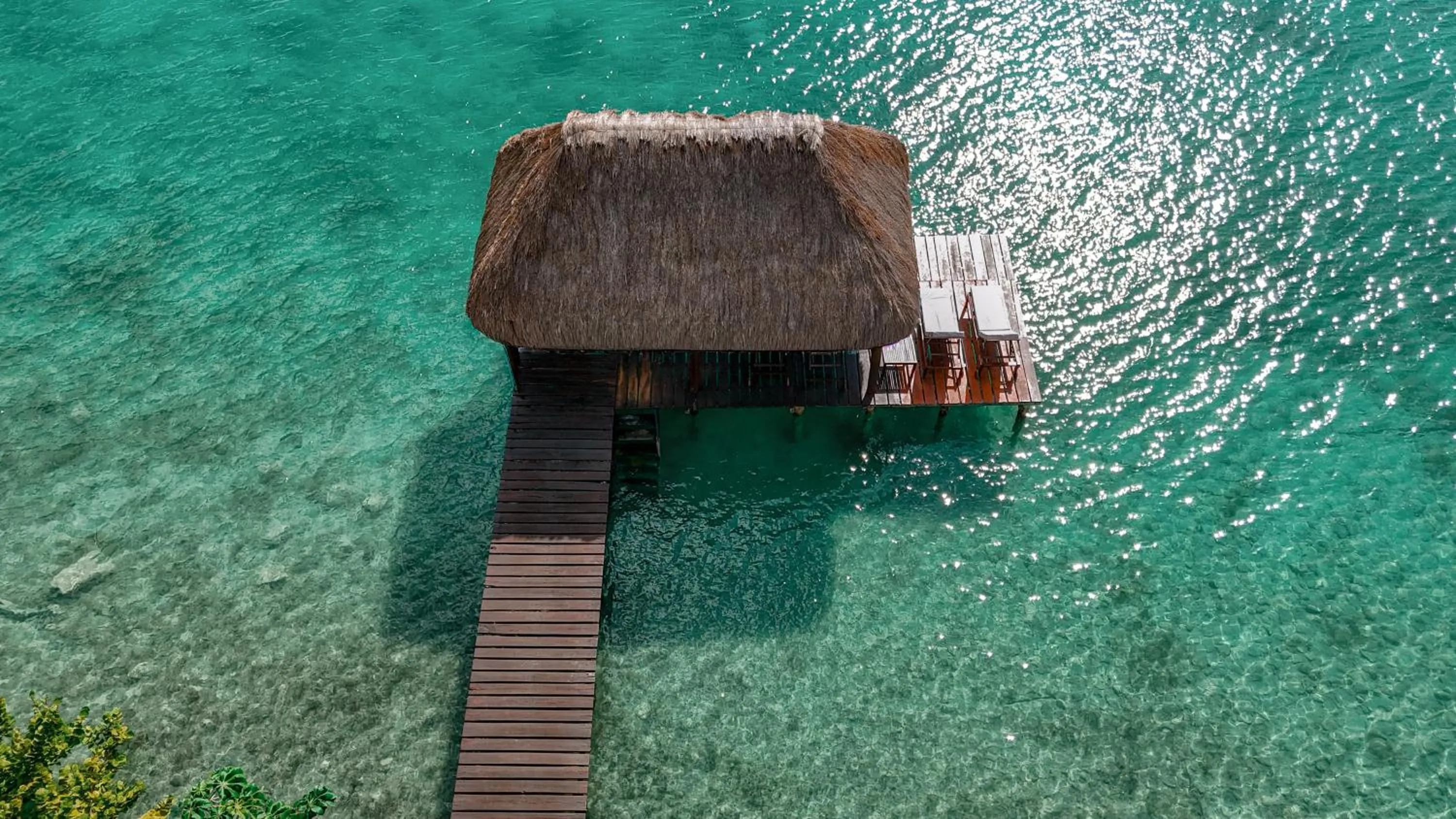 Day in Mikasa Bacalar Hotel Boutique, Lagoon Front