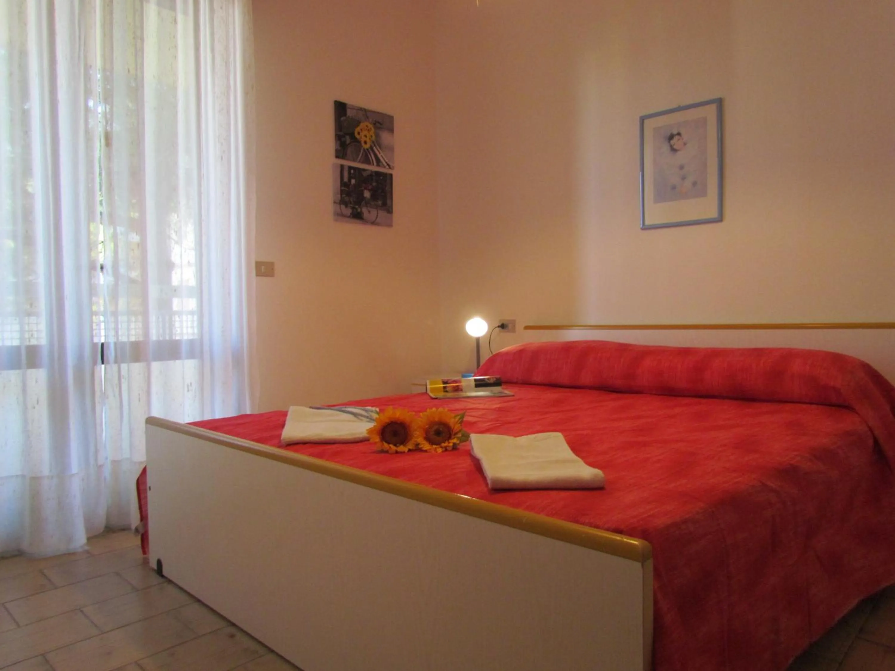 Bedroom, Bed in Holiday in Bibione by the beach-Beahost
