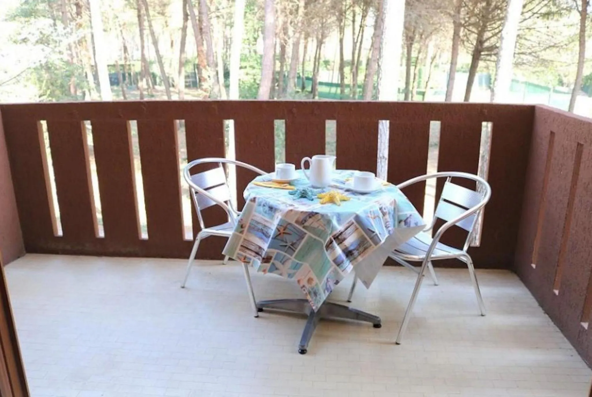Seaside flat in a green and quiet area